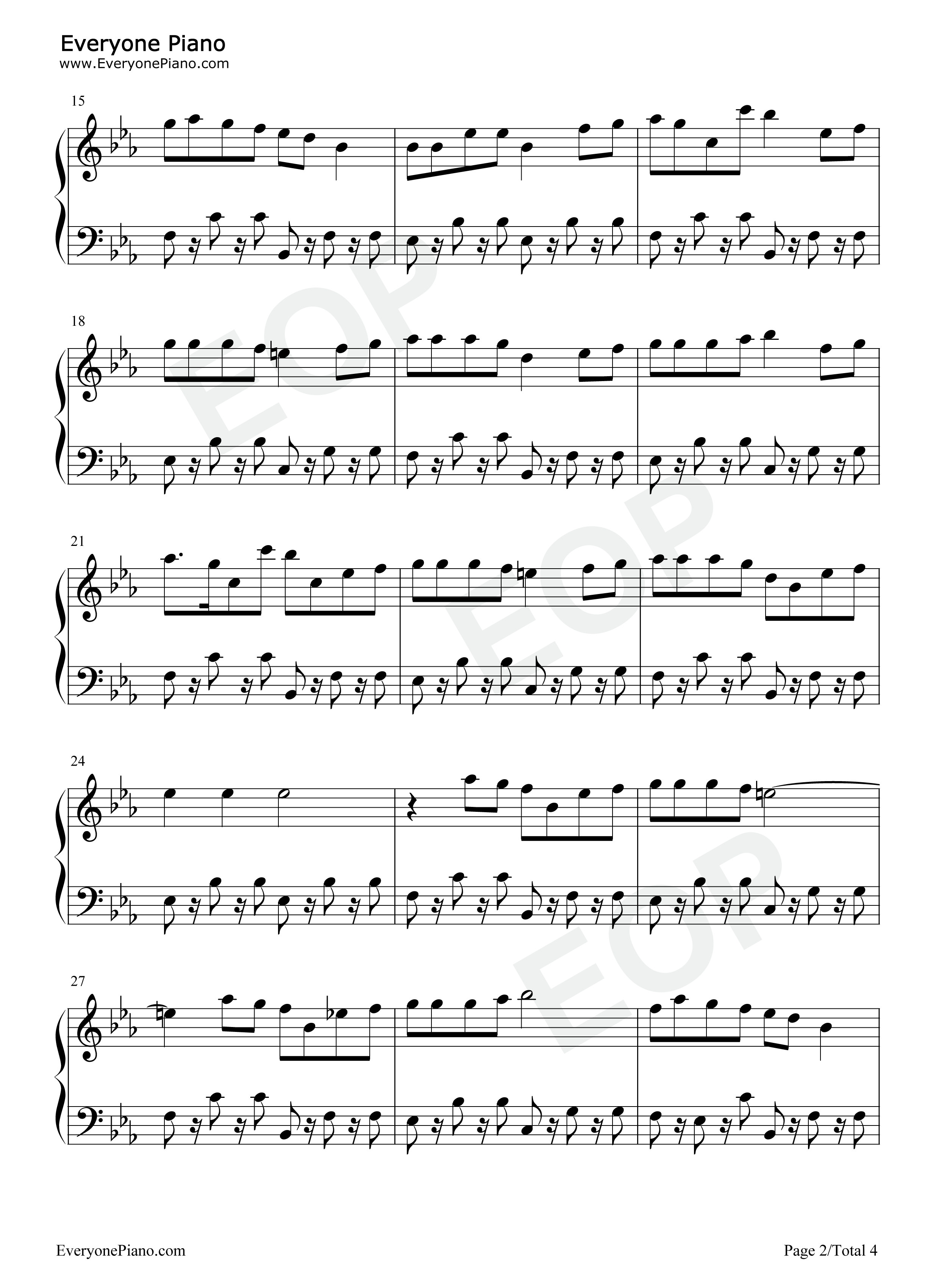 Build_a_Bitch钢琴谱_Bella_Poarch