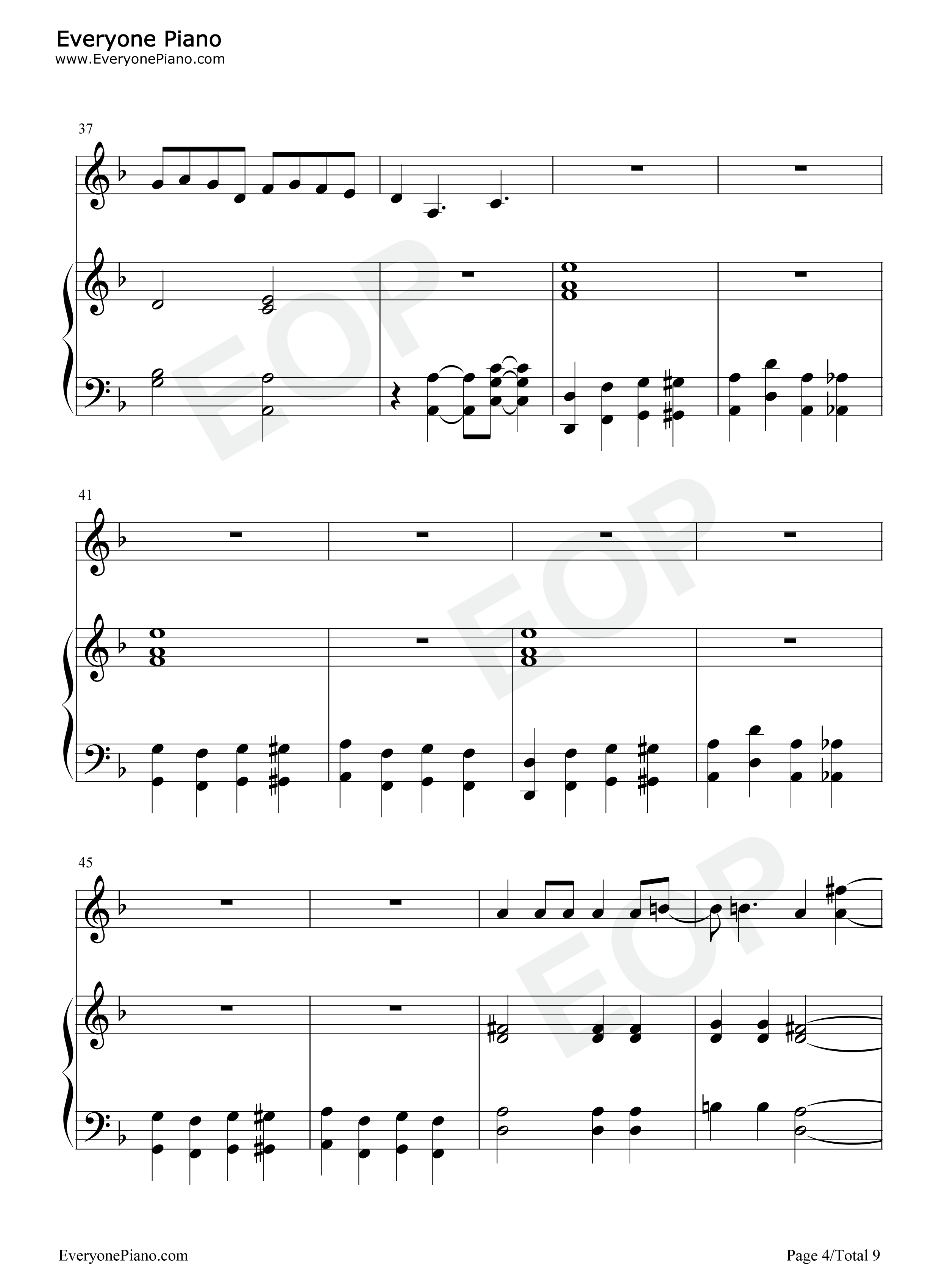 The_Devil_Went_Down_To_Georgia钢琴谱_Charlie_Daniels