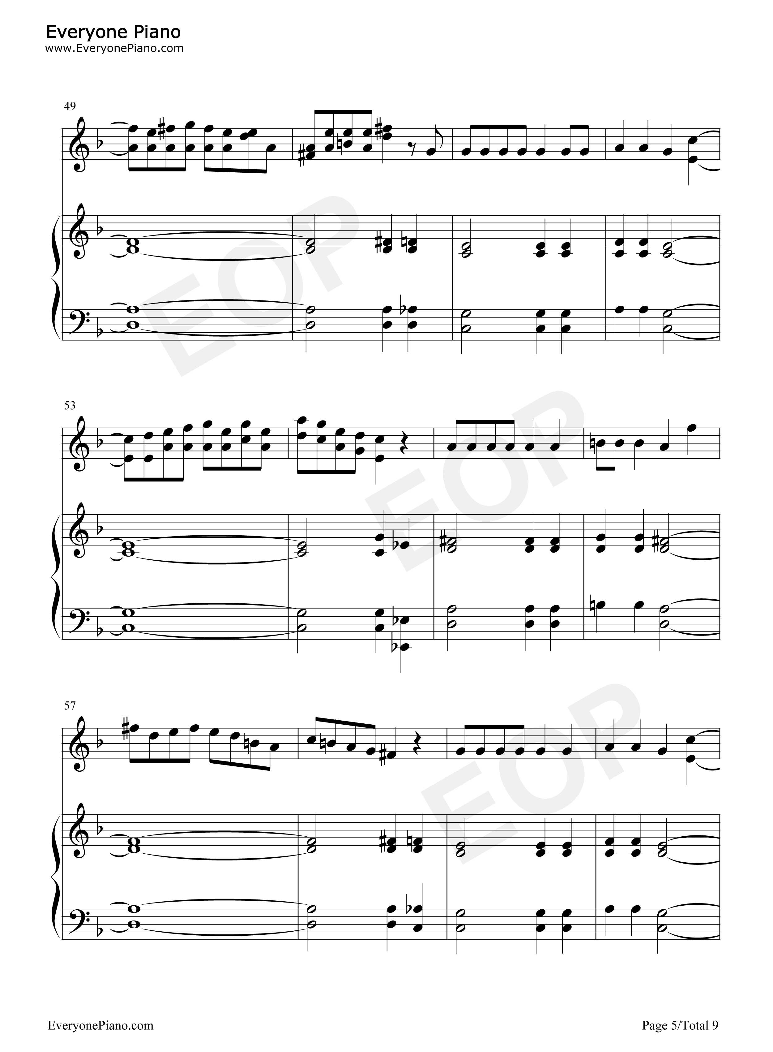 The_Devil_Went_Down_To_Georgia钢琴谱_Charlie_Daniels