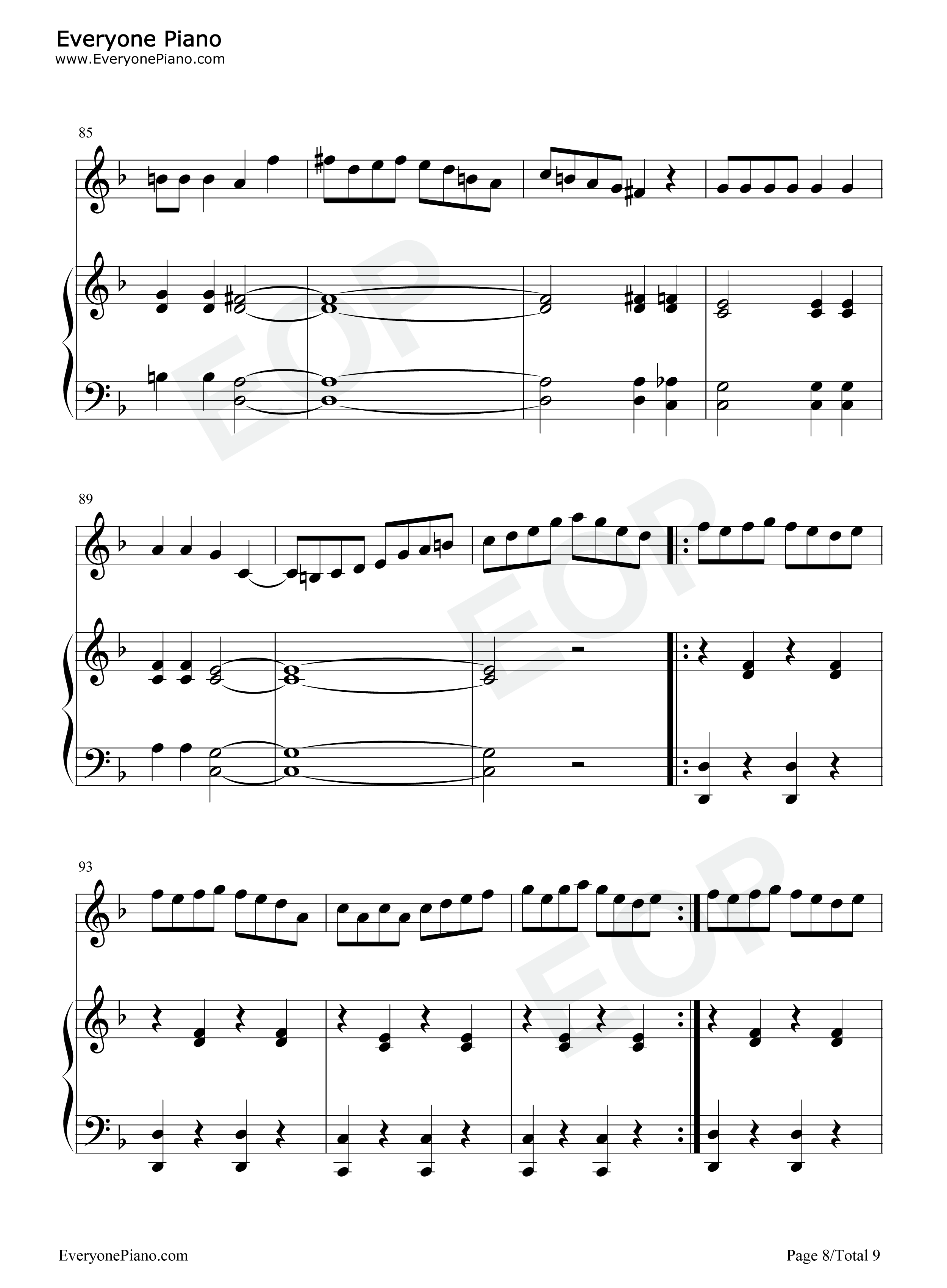 The_Devil_Went_Down_To_Georgia钢琴谱_Charlie_Daniels