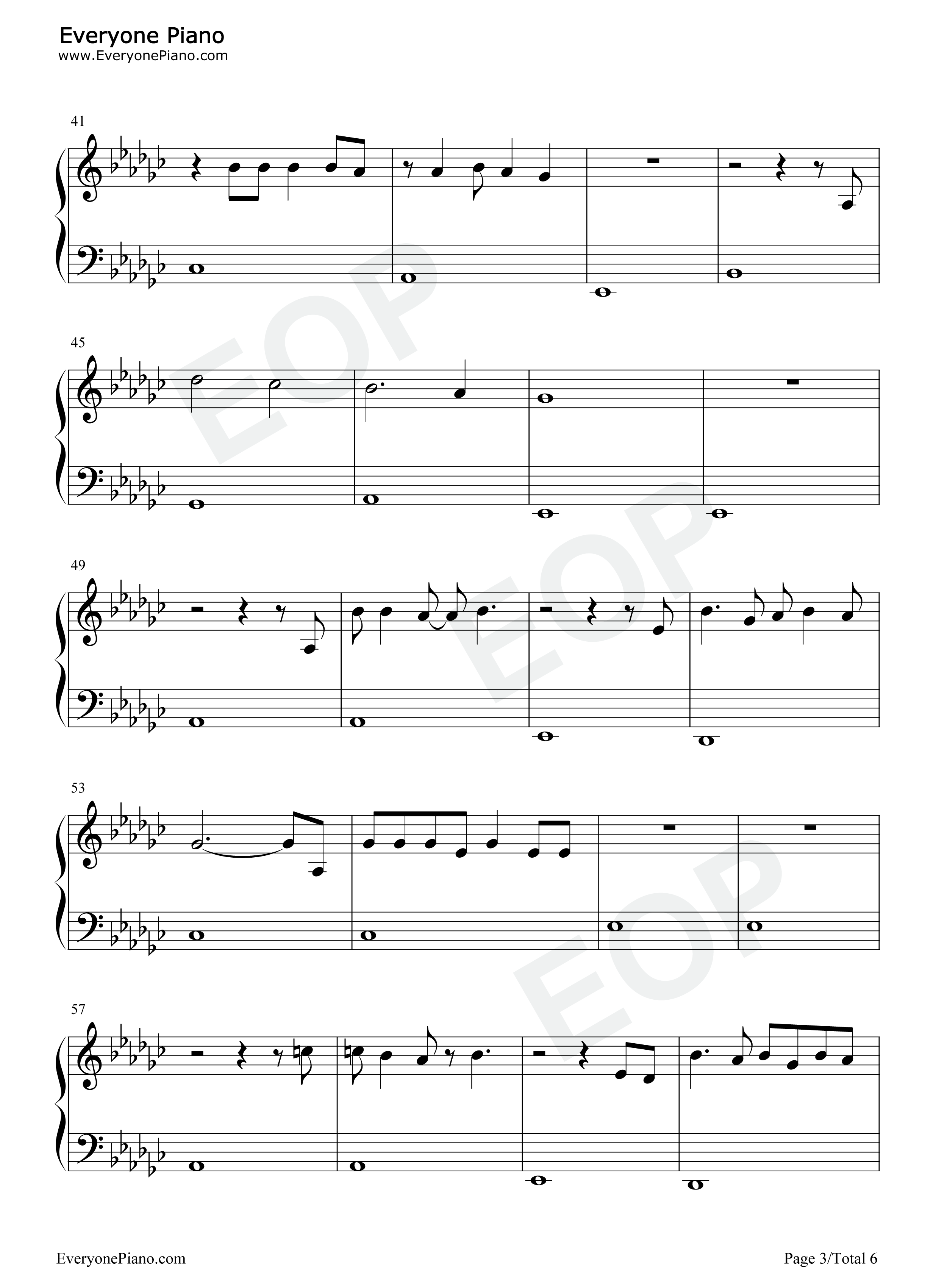 Cause_for_Concern钢琴谱_Lovejoy