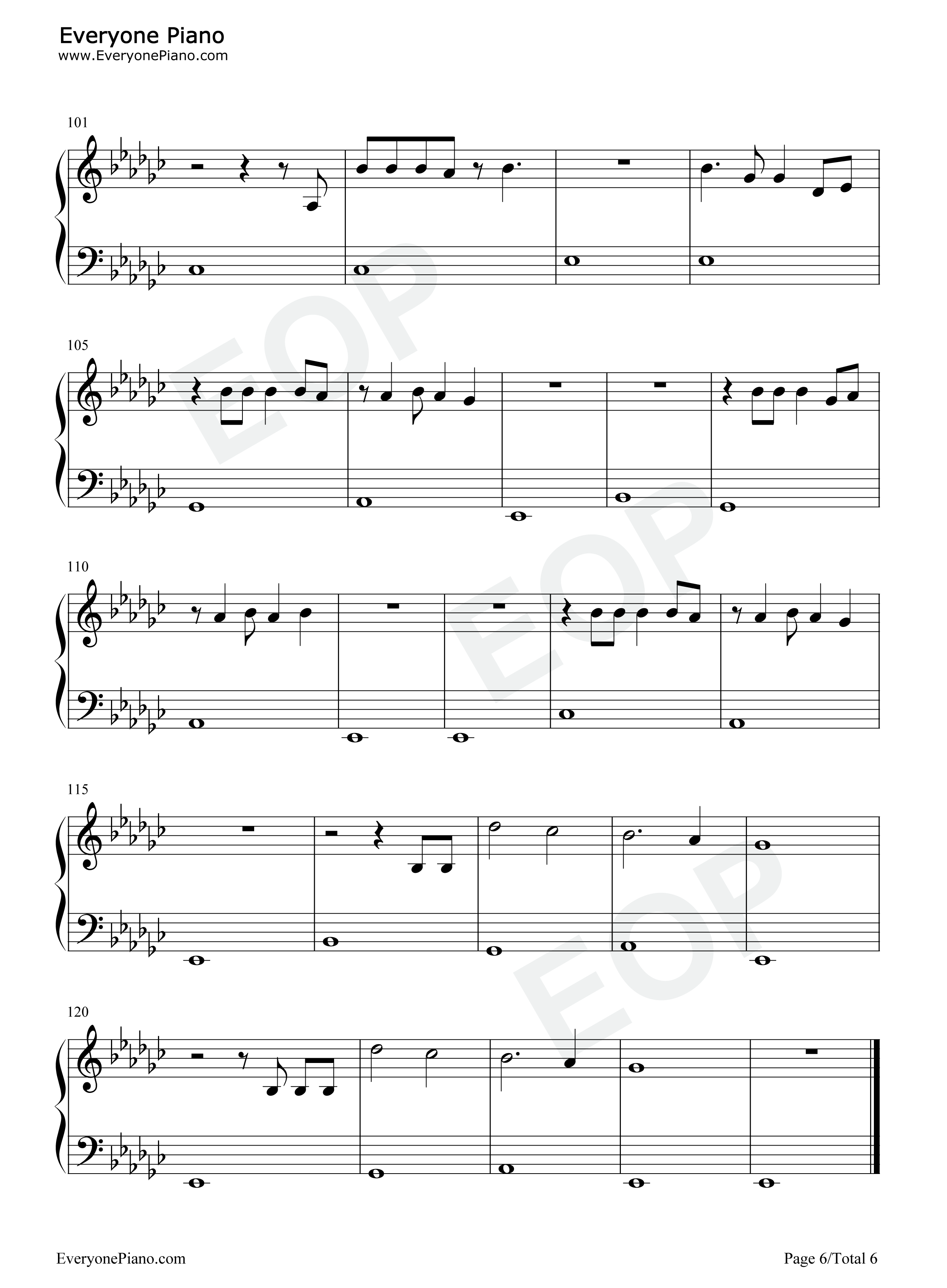 Cause_for_Concern钢琴谱_Lovejoy