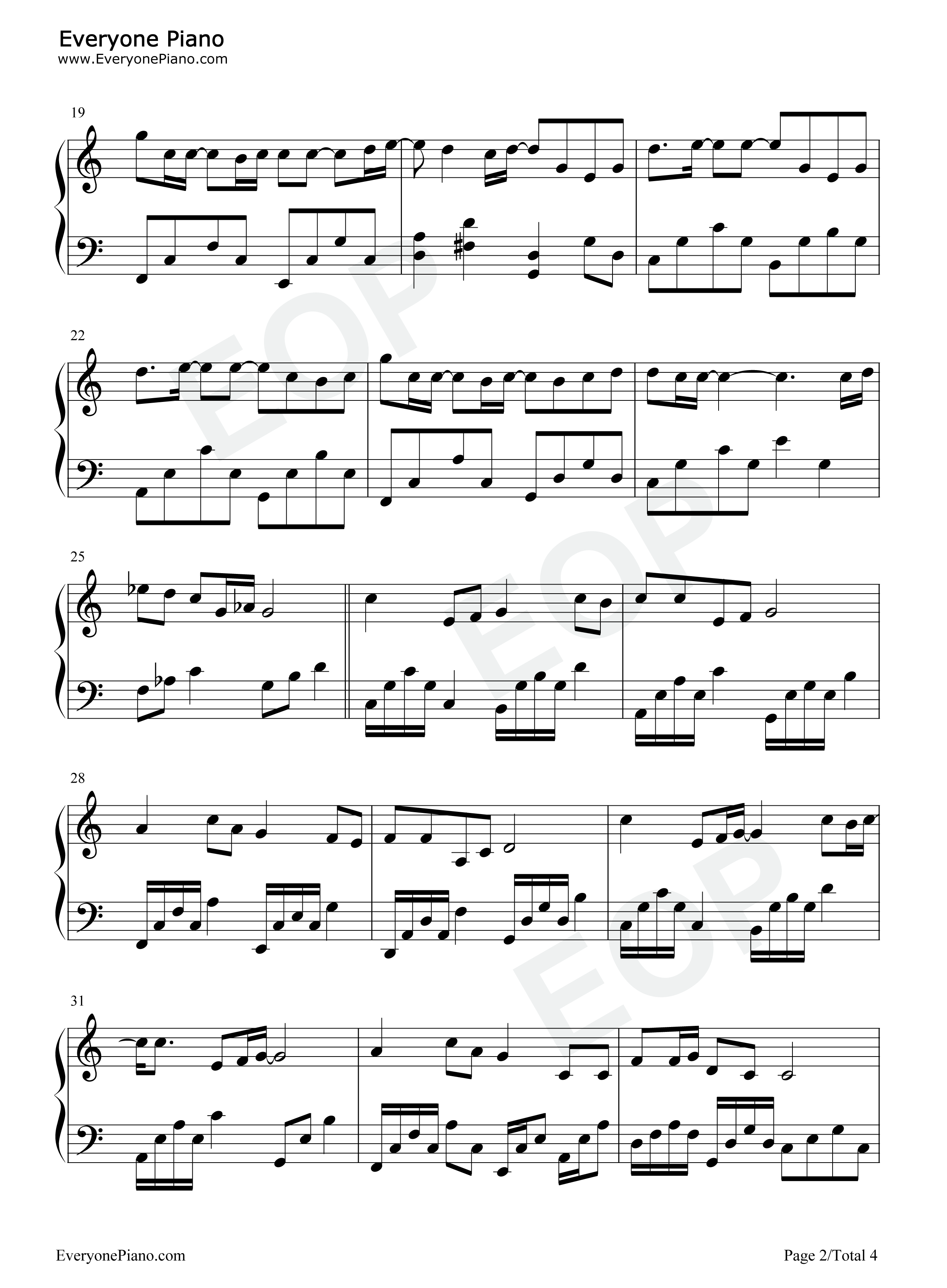 对你勇敢钢琴谱_徐秉龙