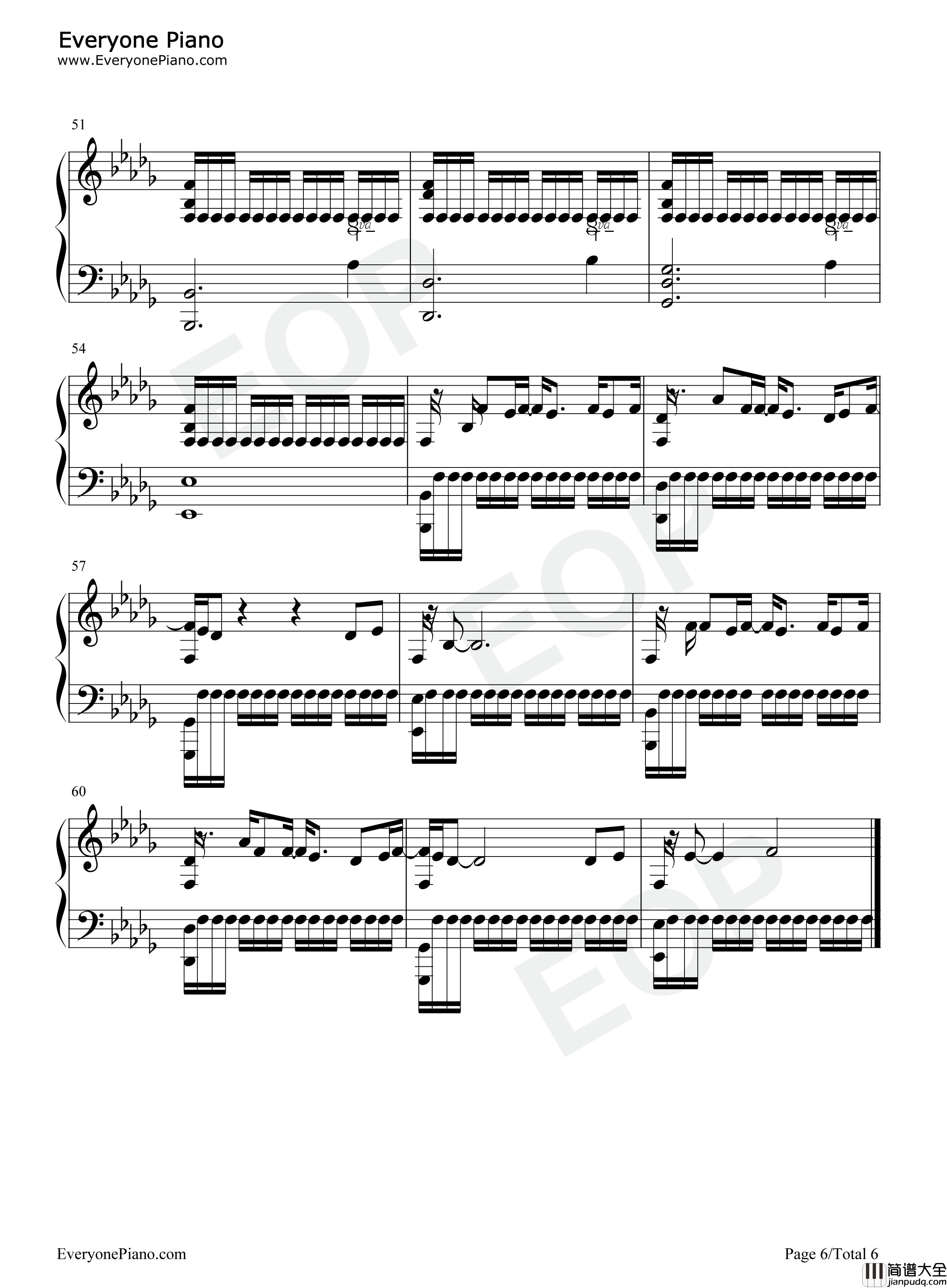 神树钢琴谱_华晨宇