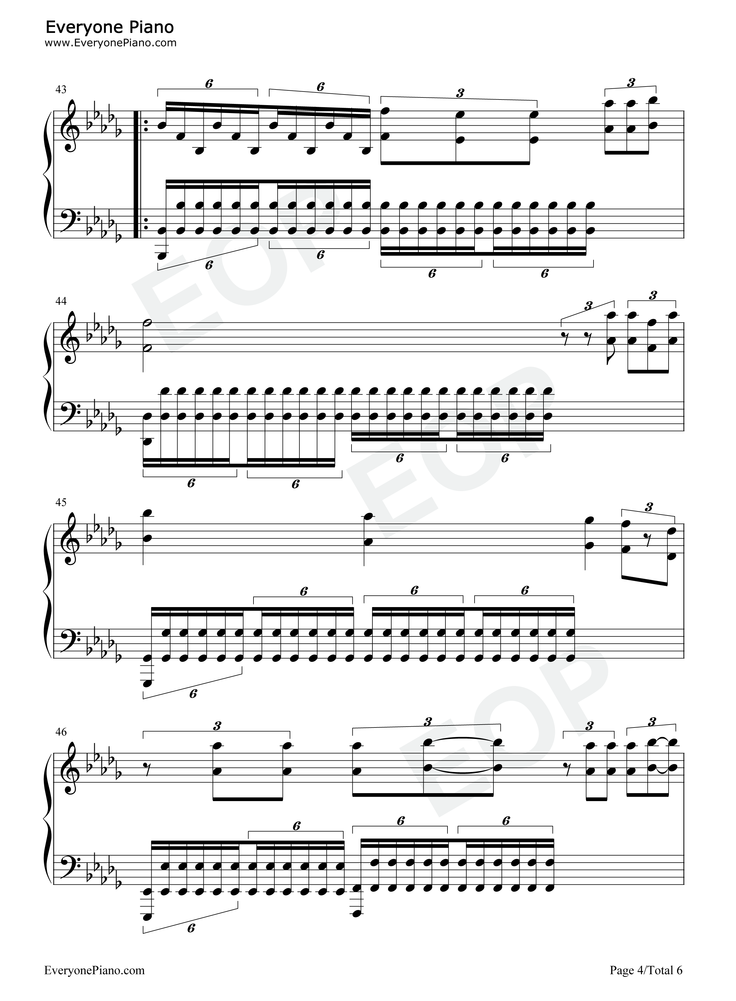 神树钢琴谱_华晨宇