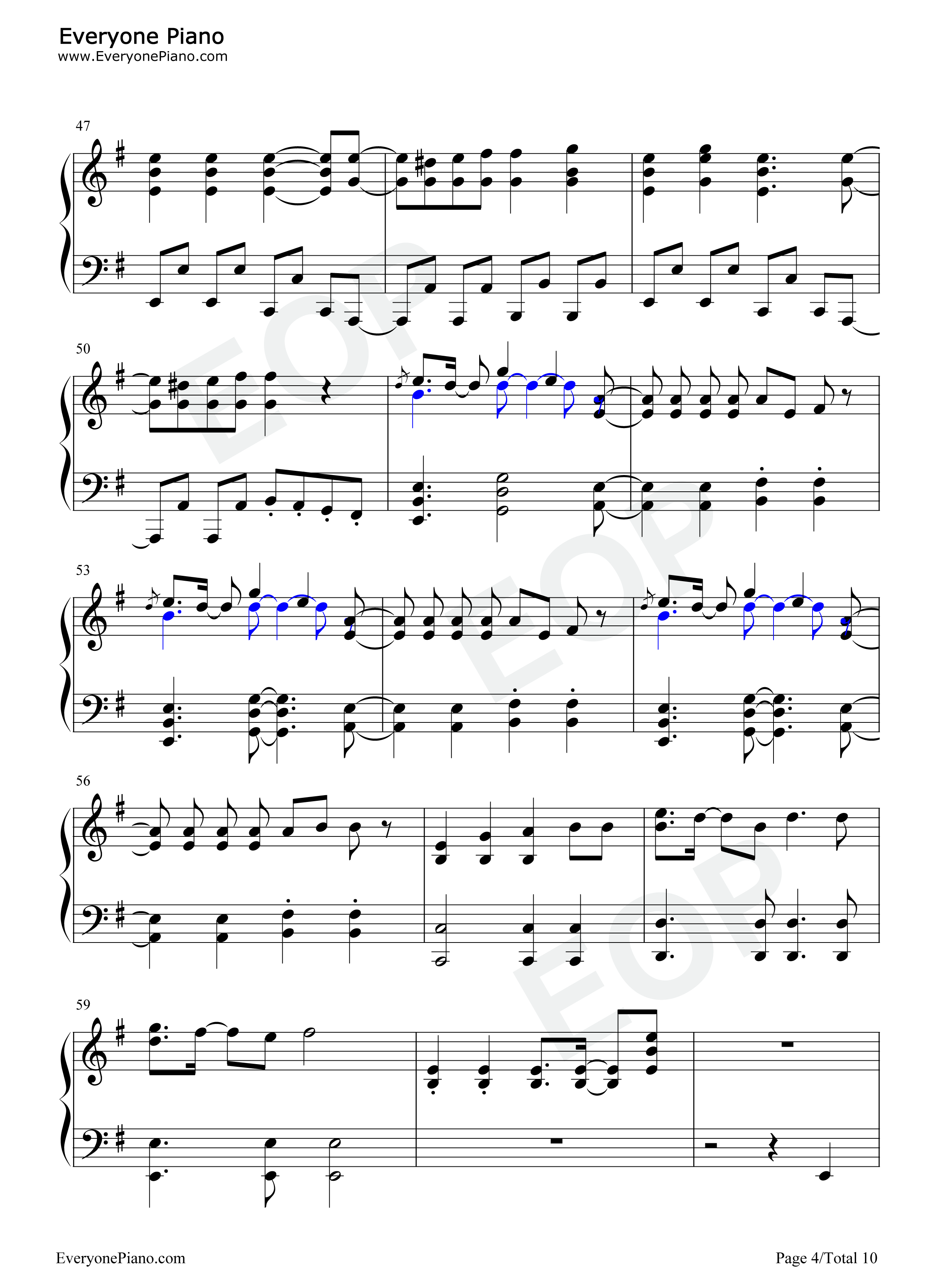 Peacock_Epoch钢琴谱_浦岛坂田船