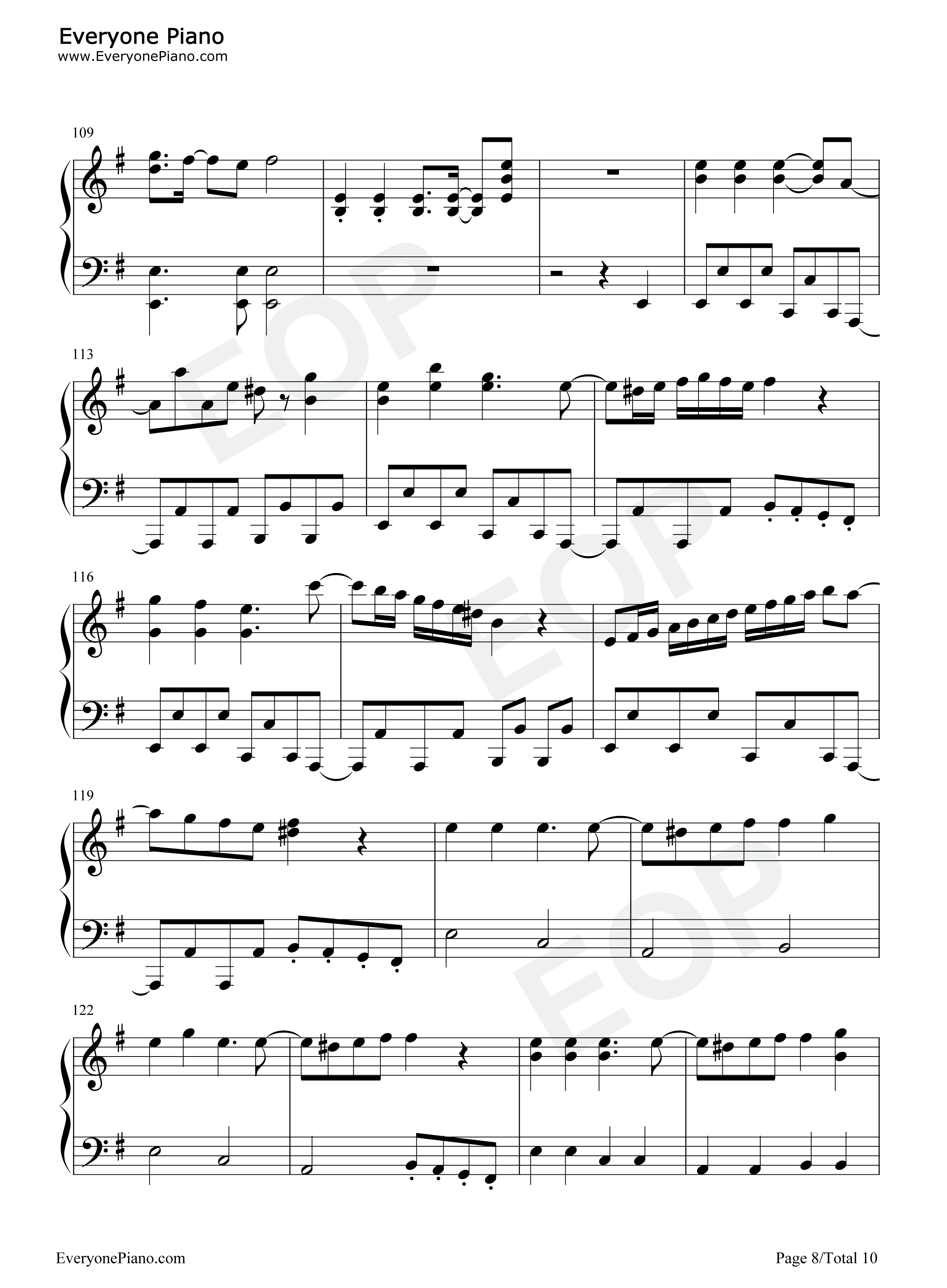 Peacock_Epoch钢琴谱_浦岛坂田船