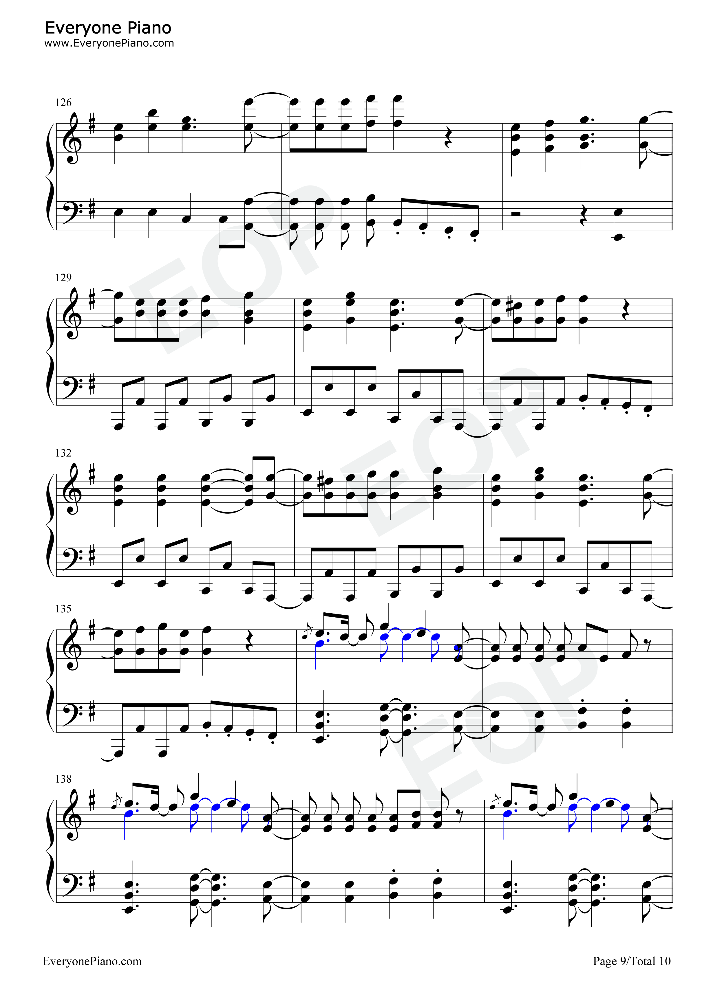 Peacock_Epoch钢琴谱_浦岛坂田船