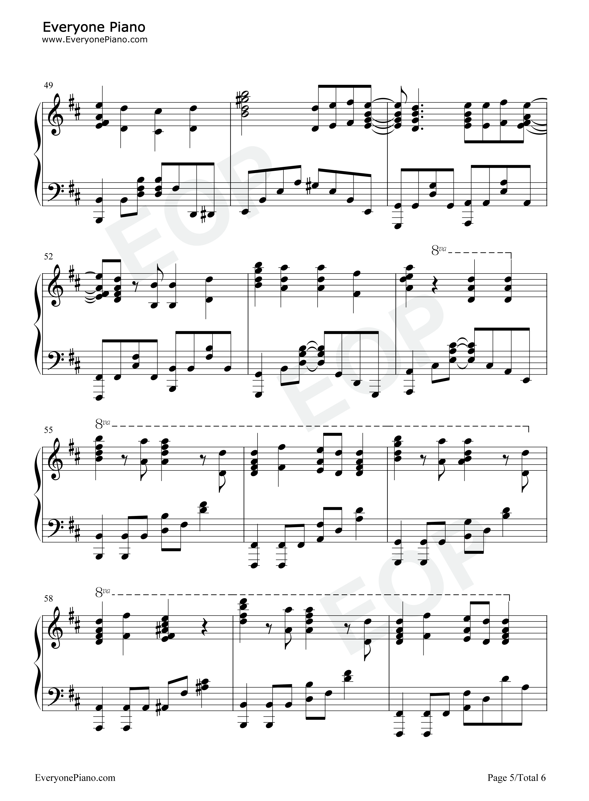 醜い生き物钢琴谱_CHiCO_with_HoneyWorks