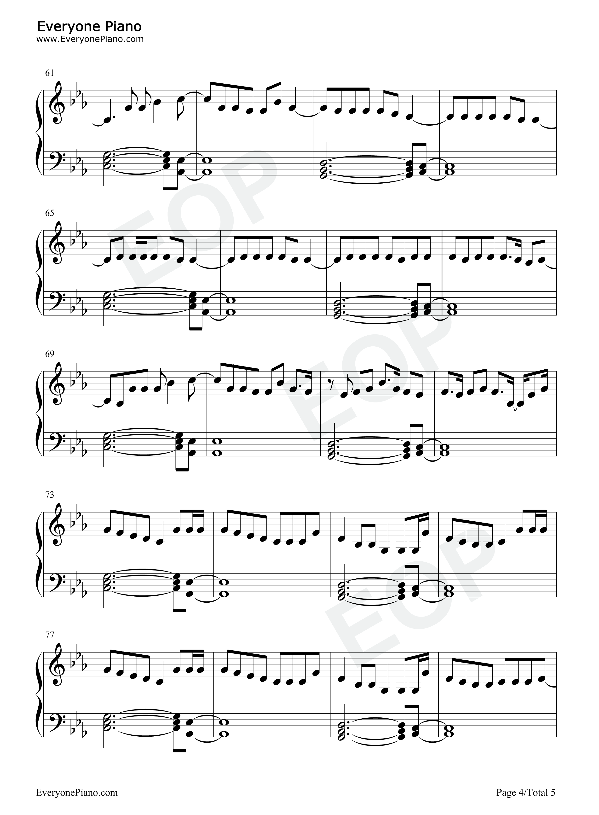 You_Right钢琴谱_Doja_Cat_The_Weeknd