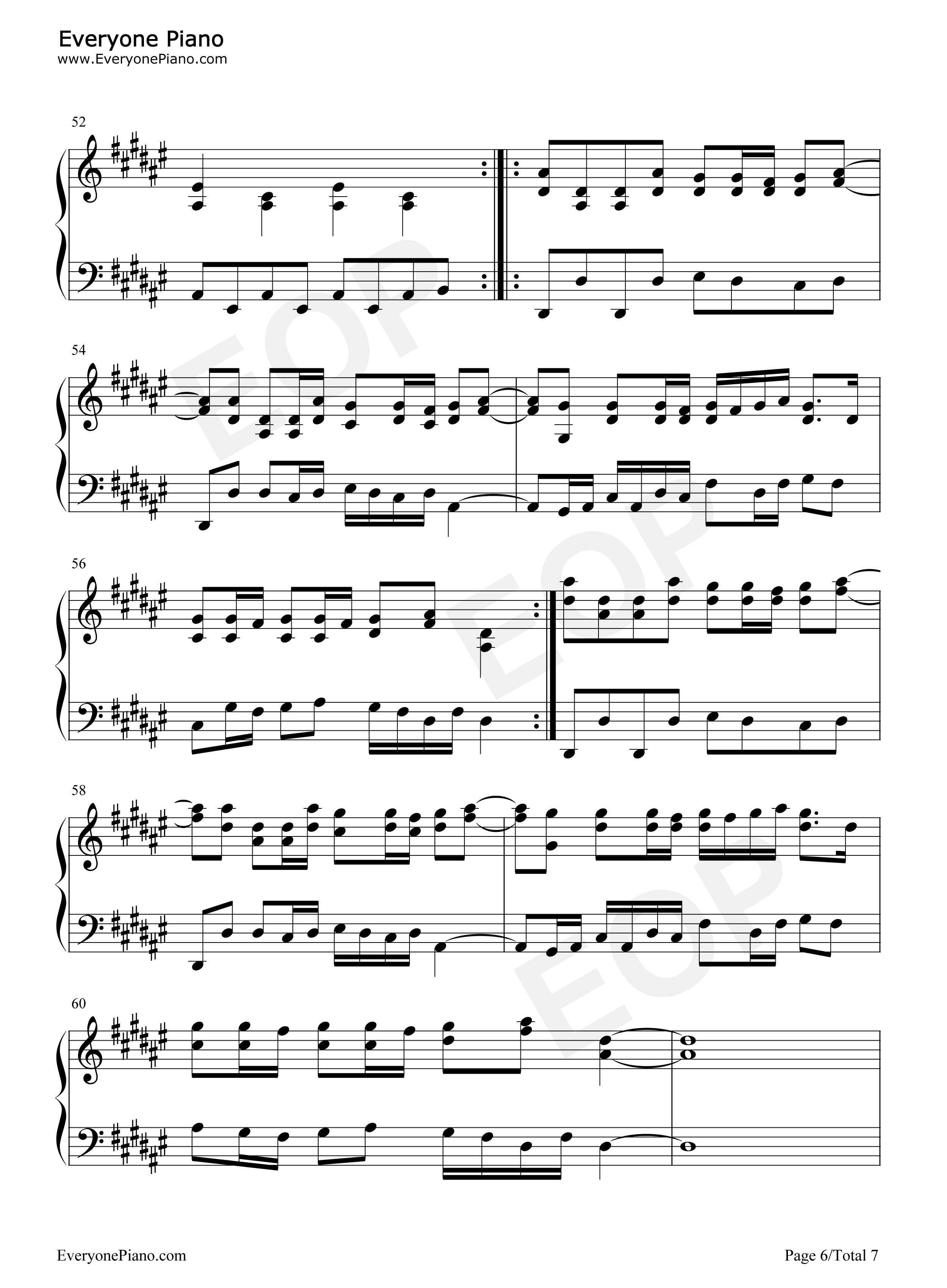 乱舞春秋钢琴谱_周杰伦