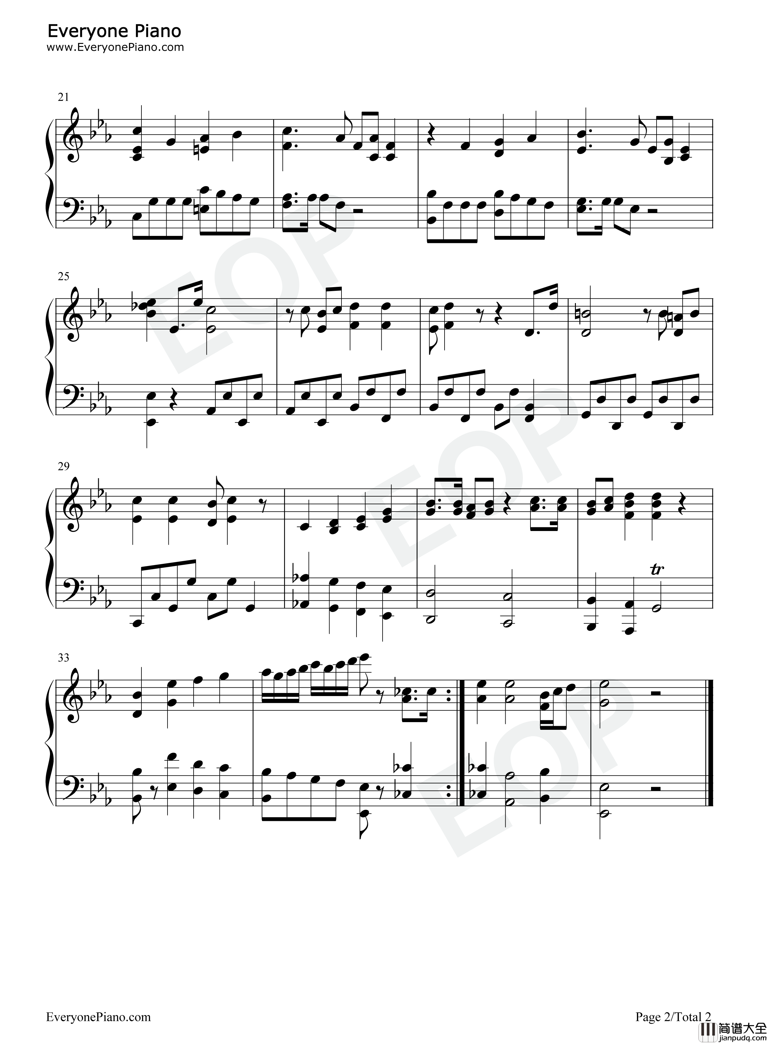 黑猫警长钢琴谱_蔡璐