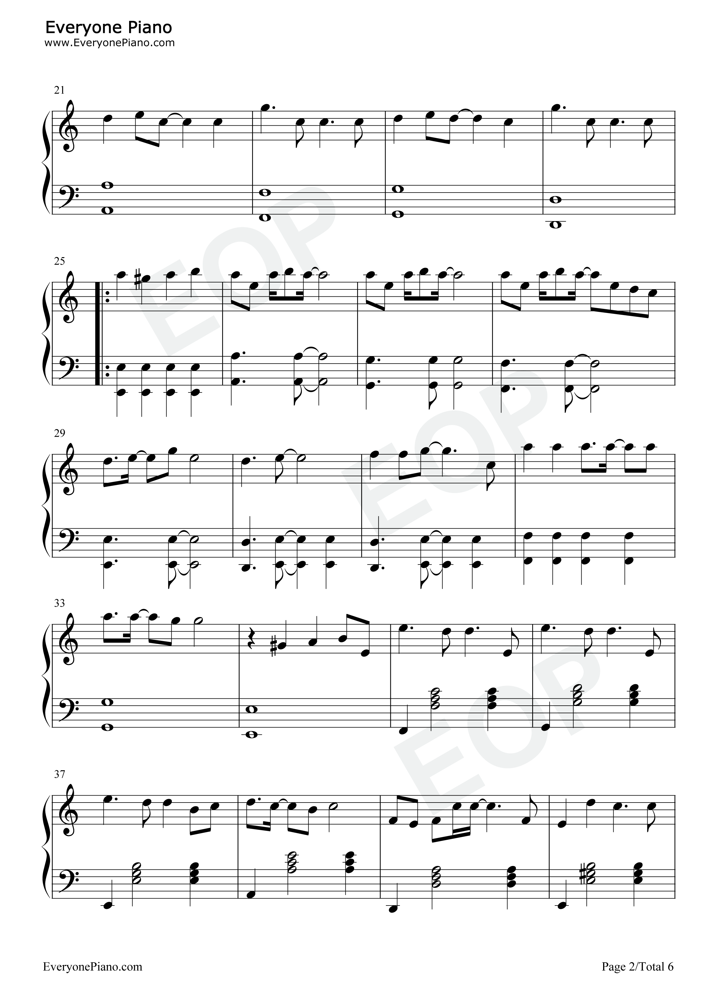 Memoria钢琴谱_GFriend