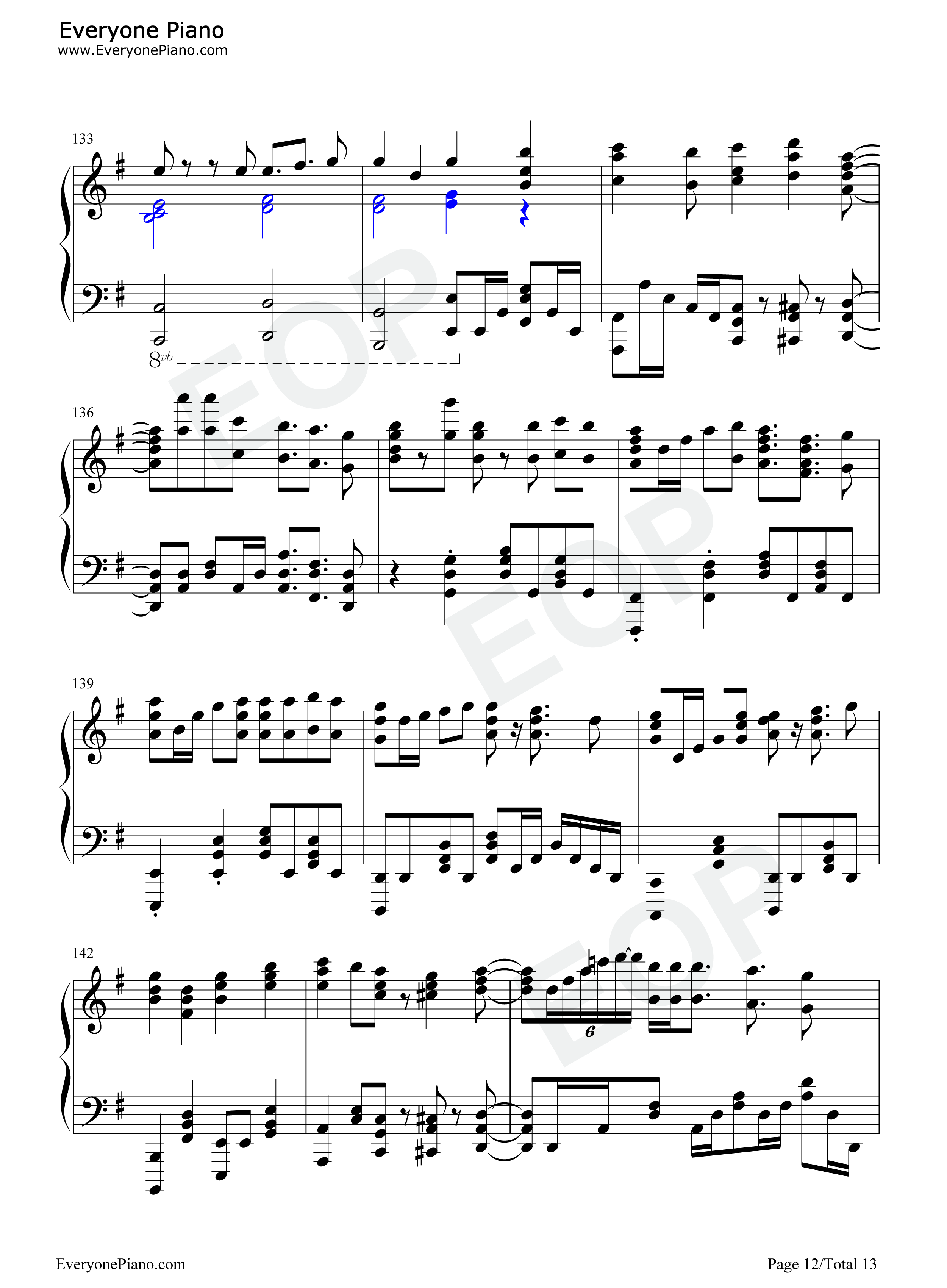 ウェルカム_トゥ_ブリリアントパーティ钢琴谱_上坂堇