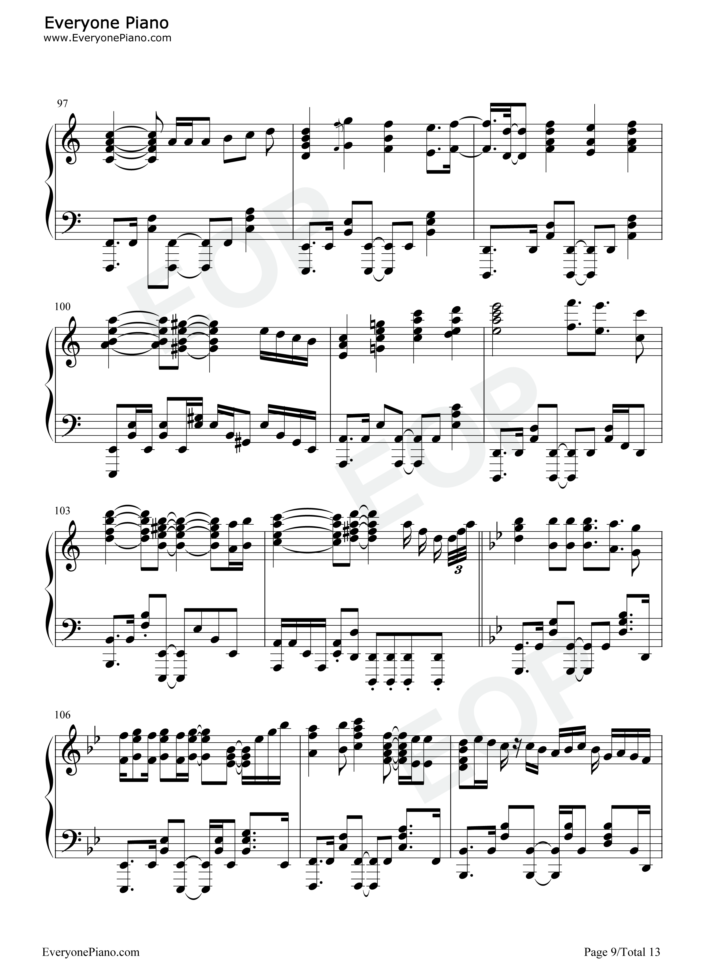 ウェルカム_トゥ_ブリリアントパーティ钢琴谱_上坂堇