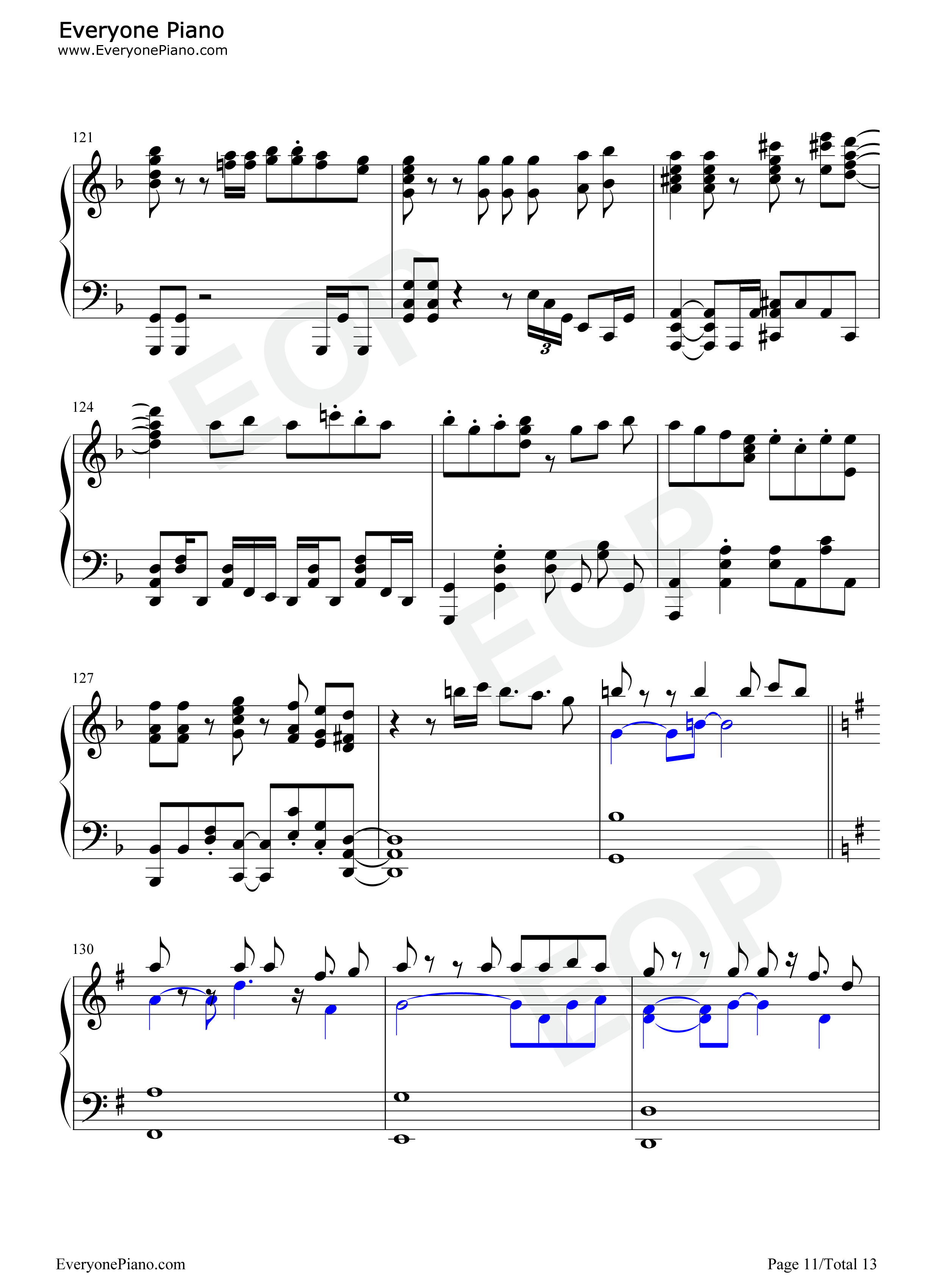 ウェルカム_トゥ_ブリリアントパーティ钢琴谱_上坂堇