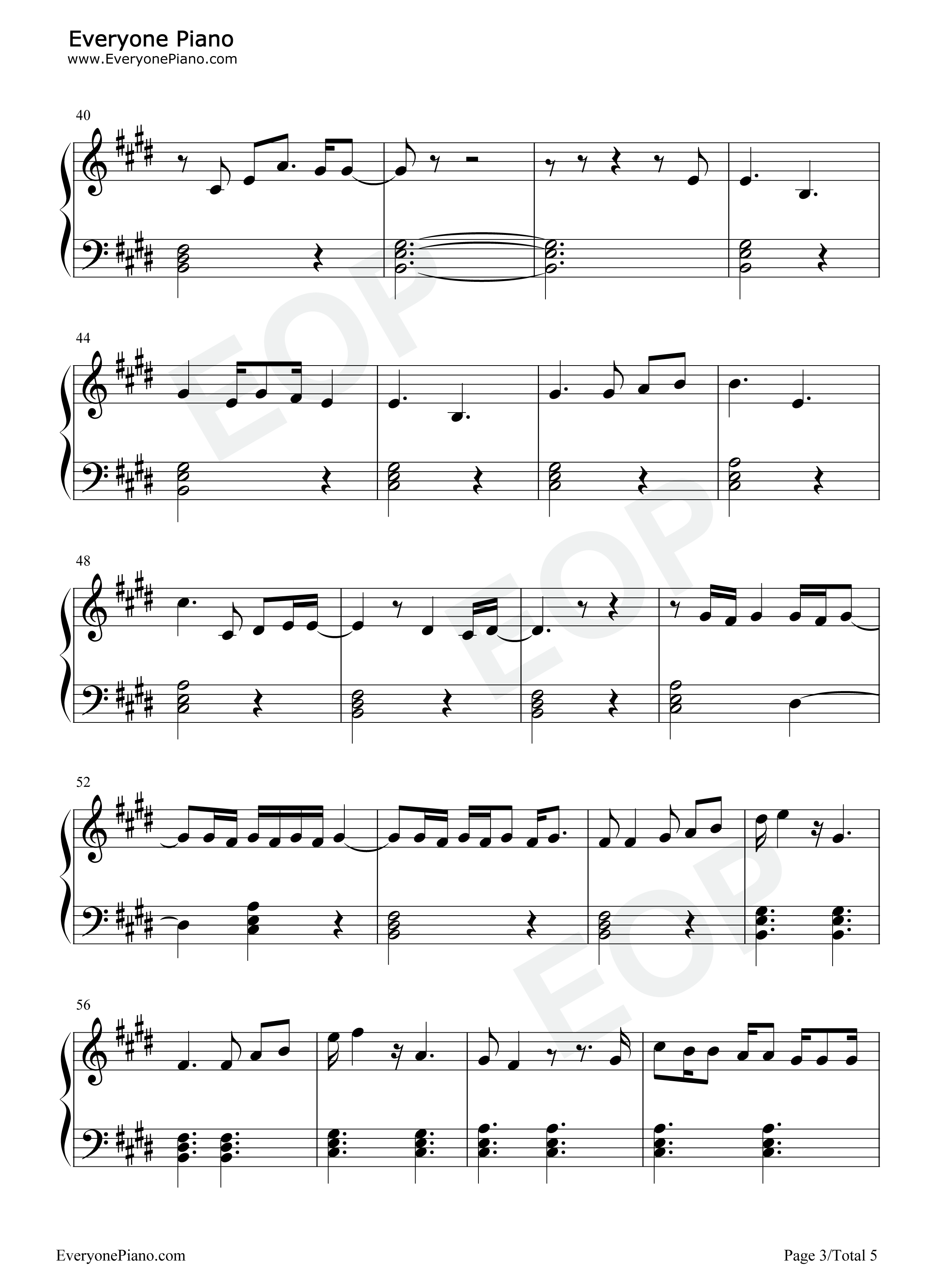 Unsaid_Emily钢琴谱_David_Lawrence