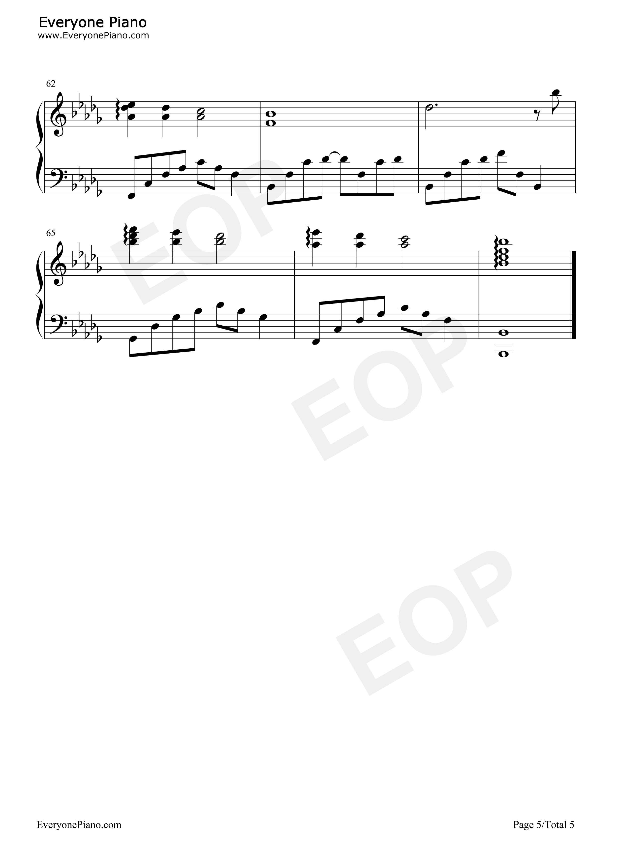 被辜负的青春钢琴谱_石进