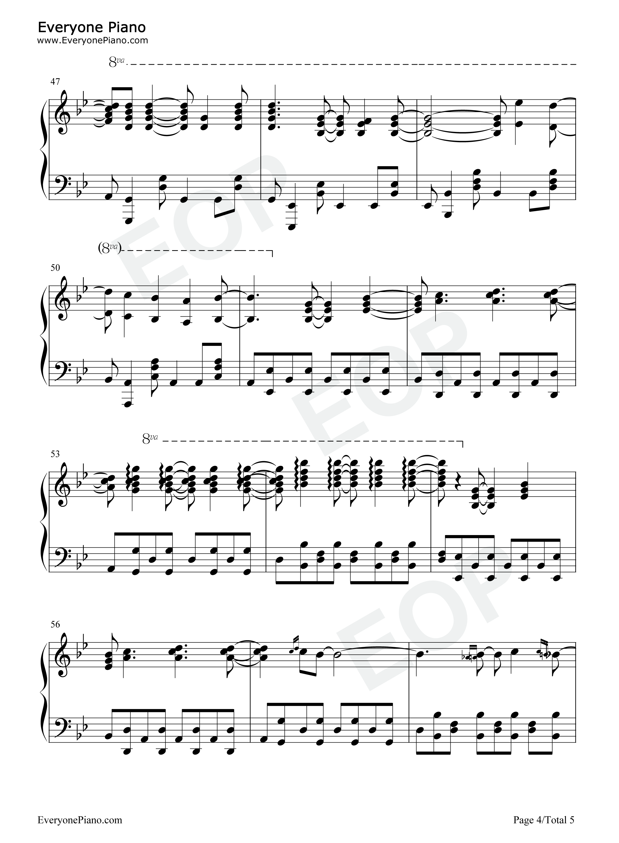 Like_Flames钢琴谱_MindaRyn