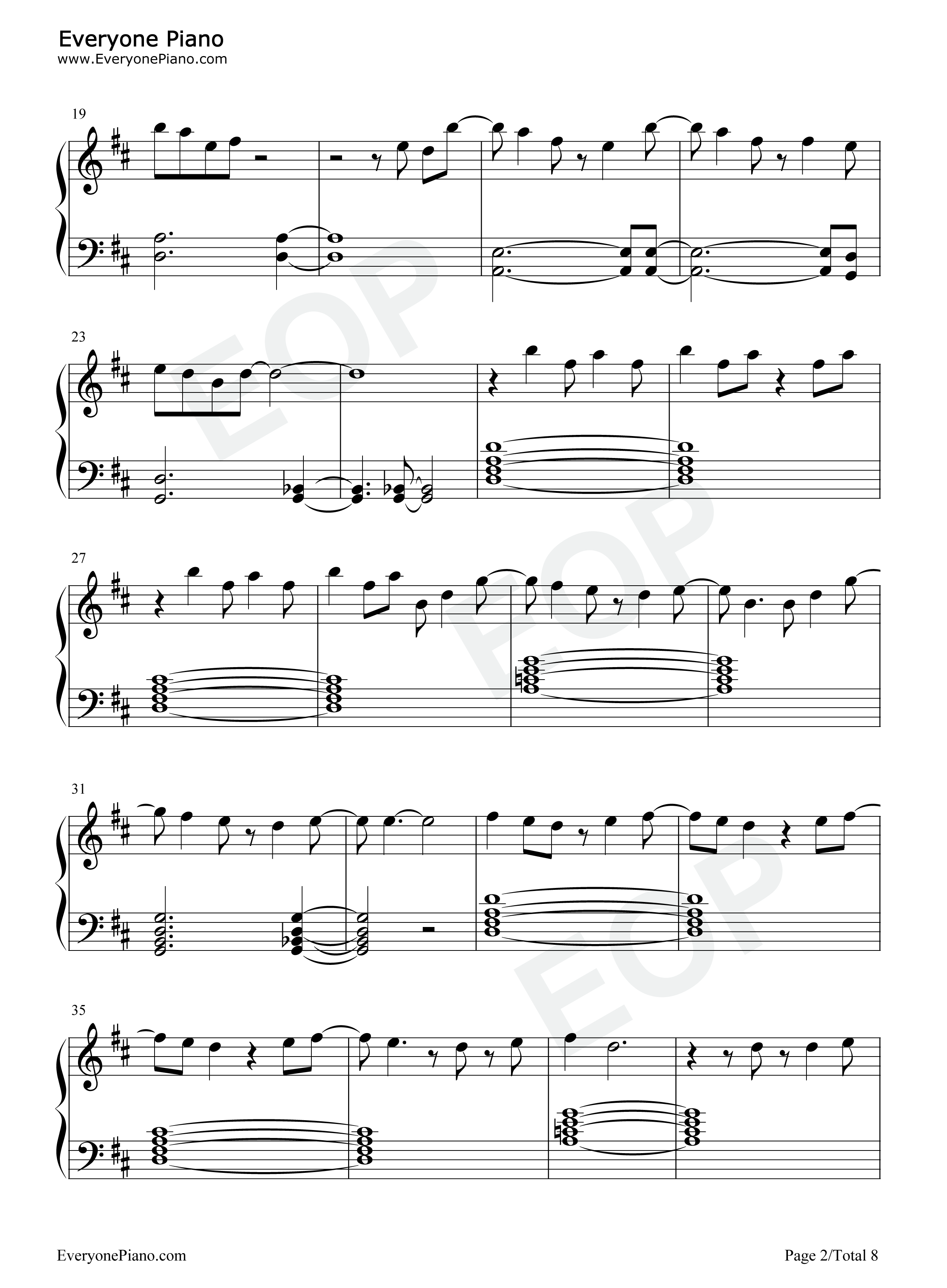 Just_For_a_Moment钢琴谱_Olivia_Rodrigo_Joshua_Bassett