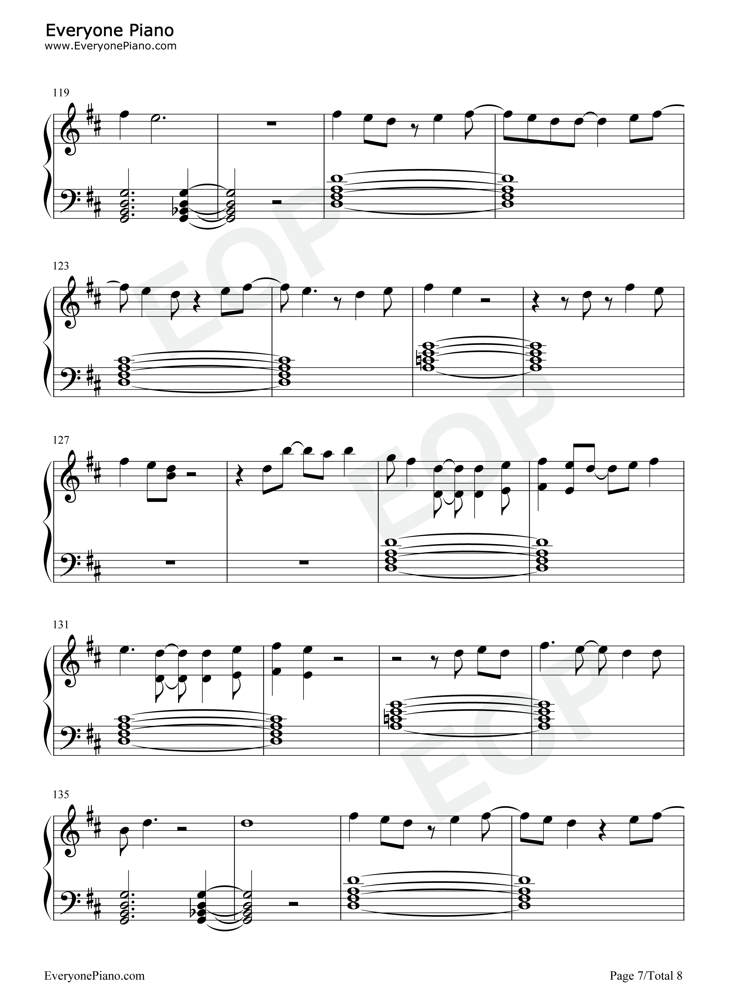 Just_For_a_Moment钢琴谱_Olivia_Rodrigo_Joshua_Bassett