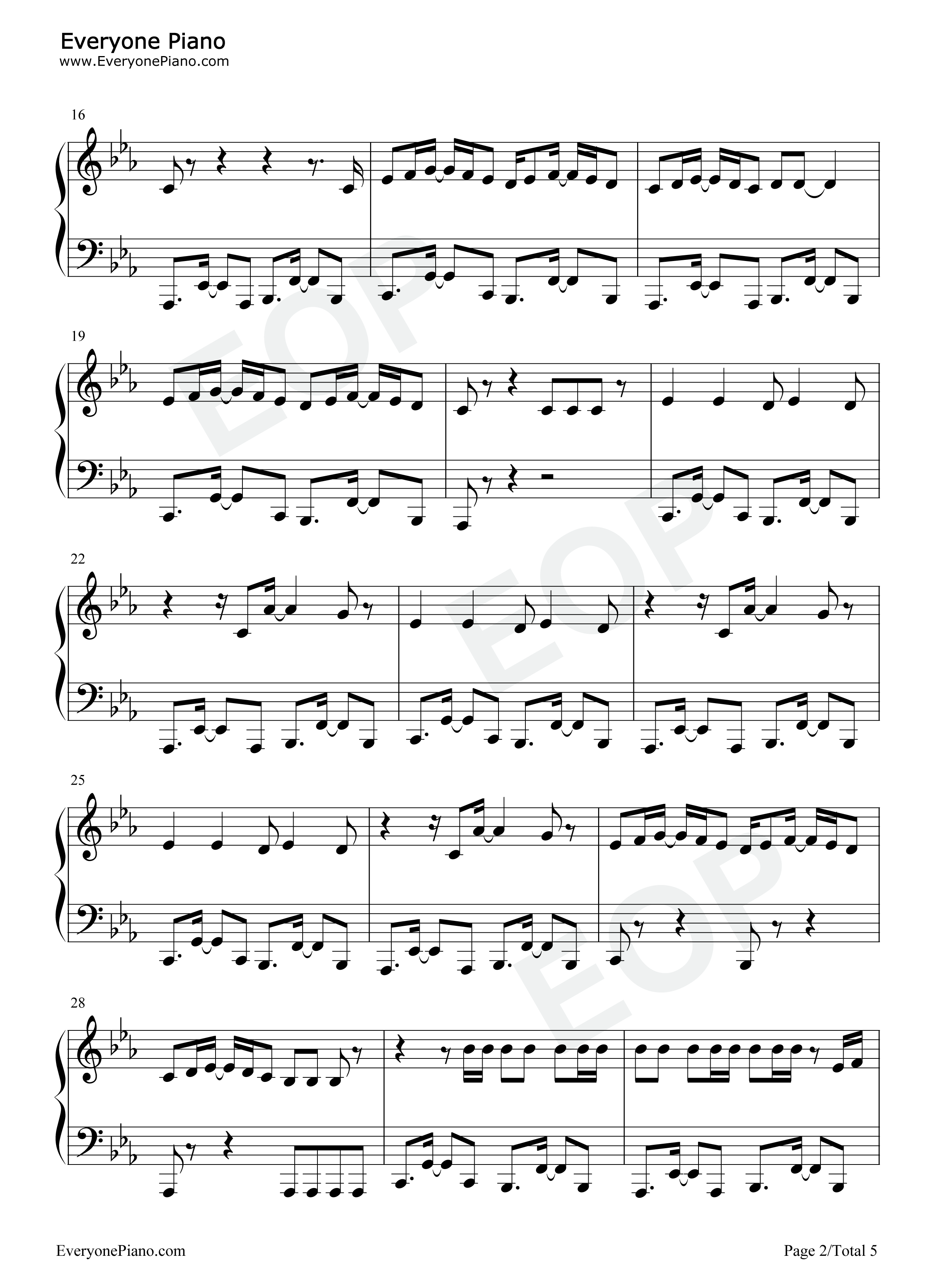 Dont_Go_Yet钢琴谱_Camila_Cabello