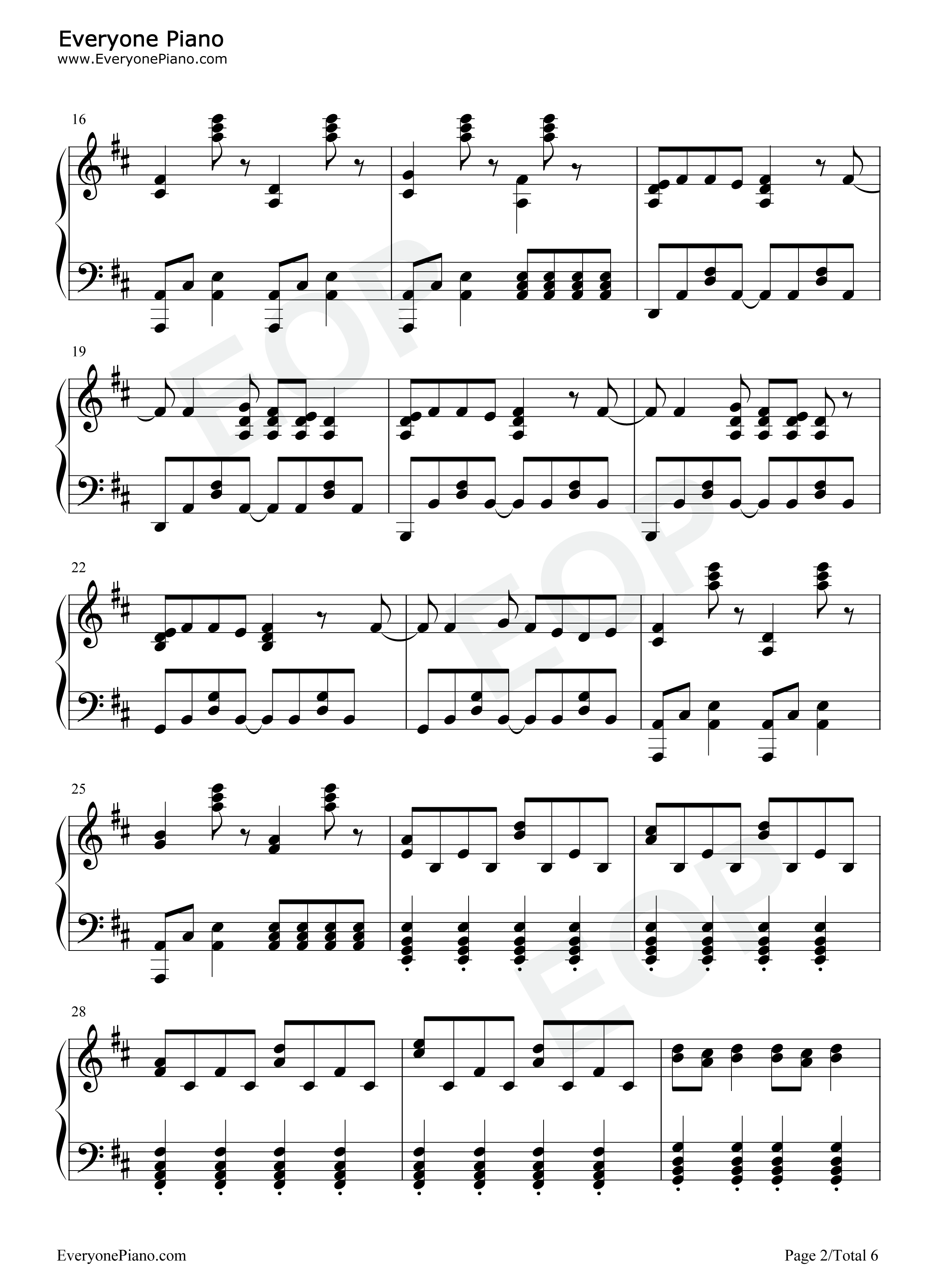 我要夏天钢琴谱_周杰伦_杨瑞代