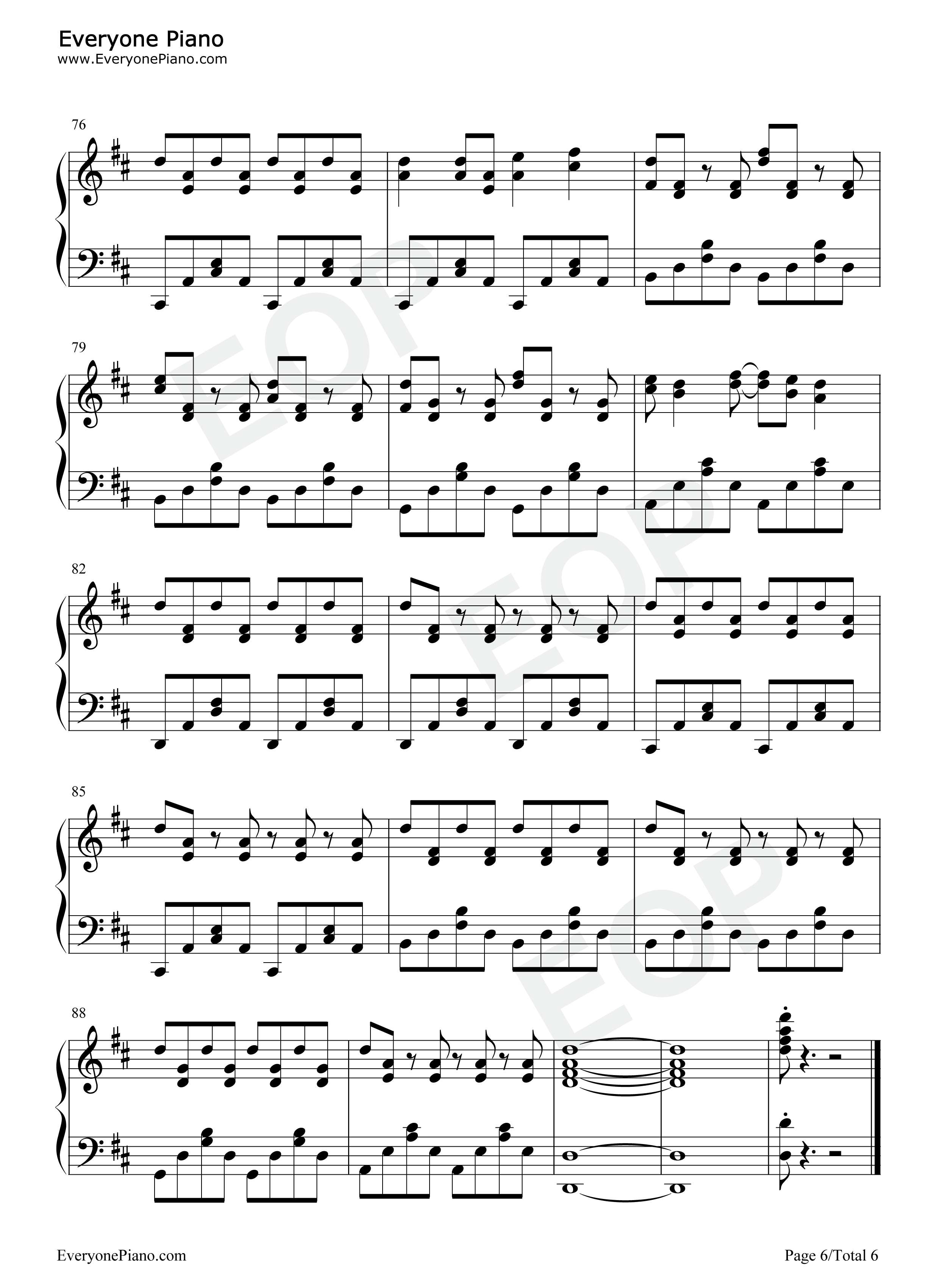 我要夏天钢琴谱_周杰伦_杨瑞代