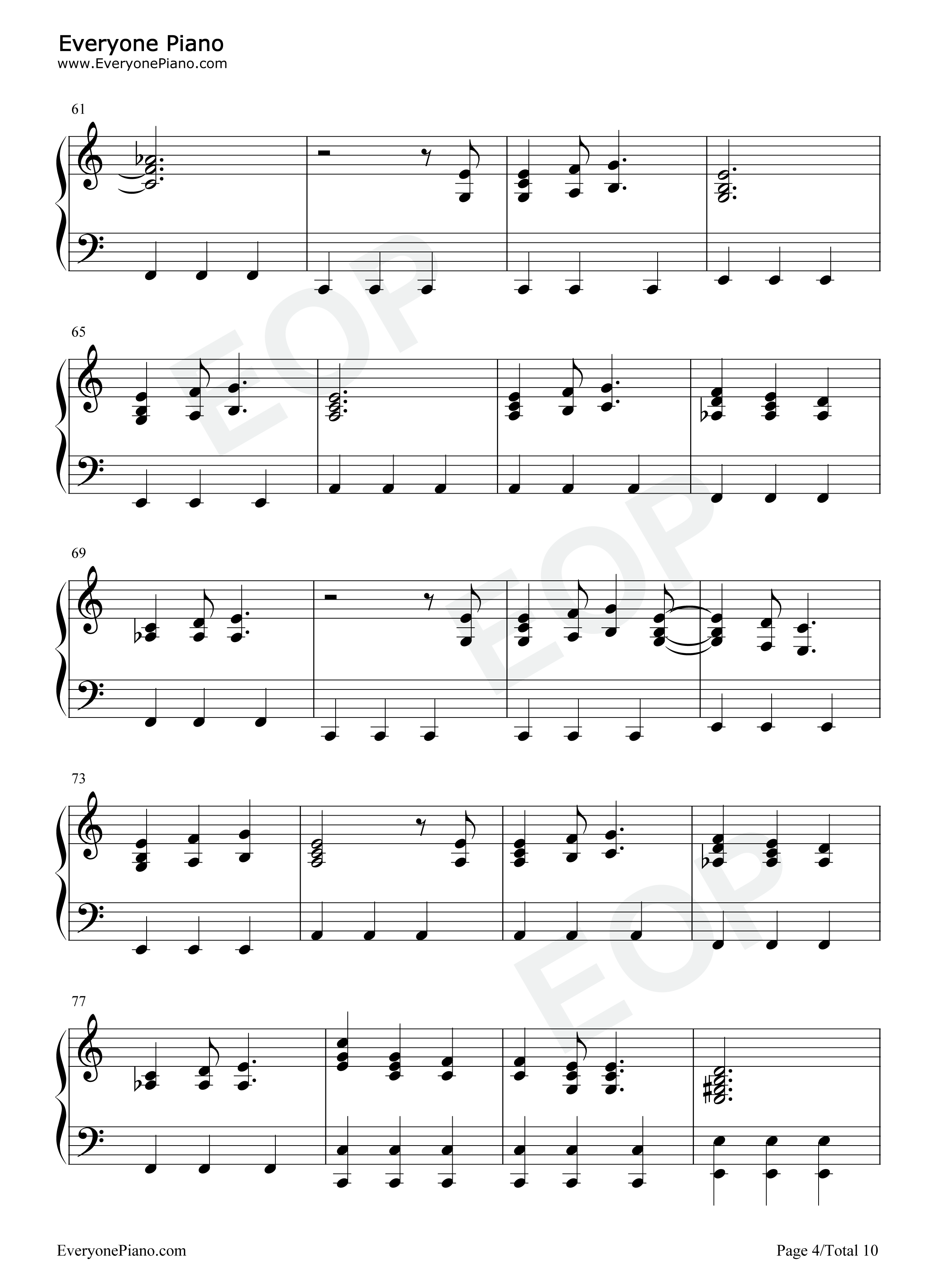 Happier_Than_Ever钢琴谱_Billie_Eilish