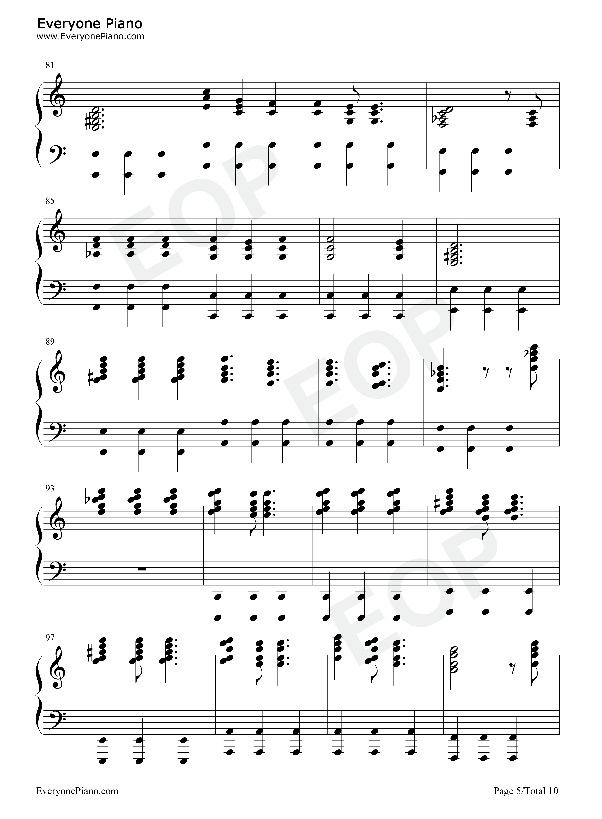 Happier_Than_Ever钢琴谱_Billie_Eilish