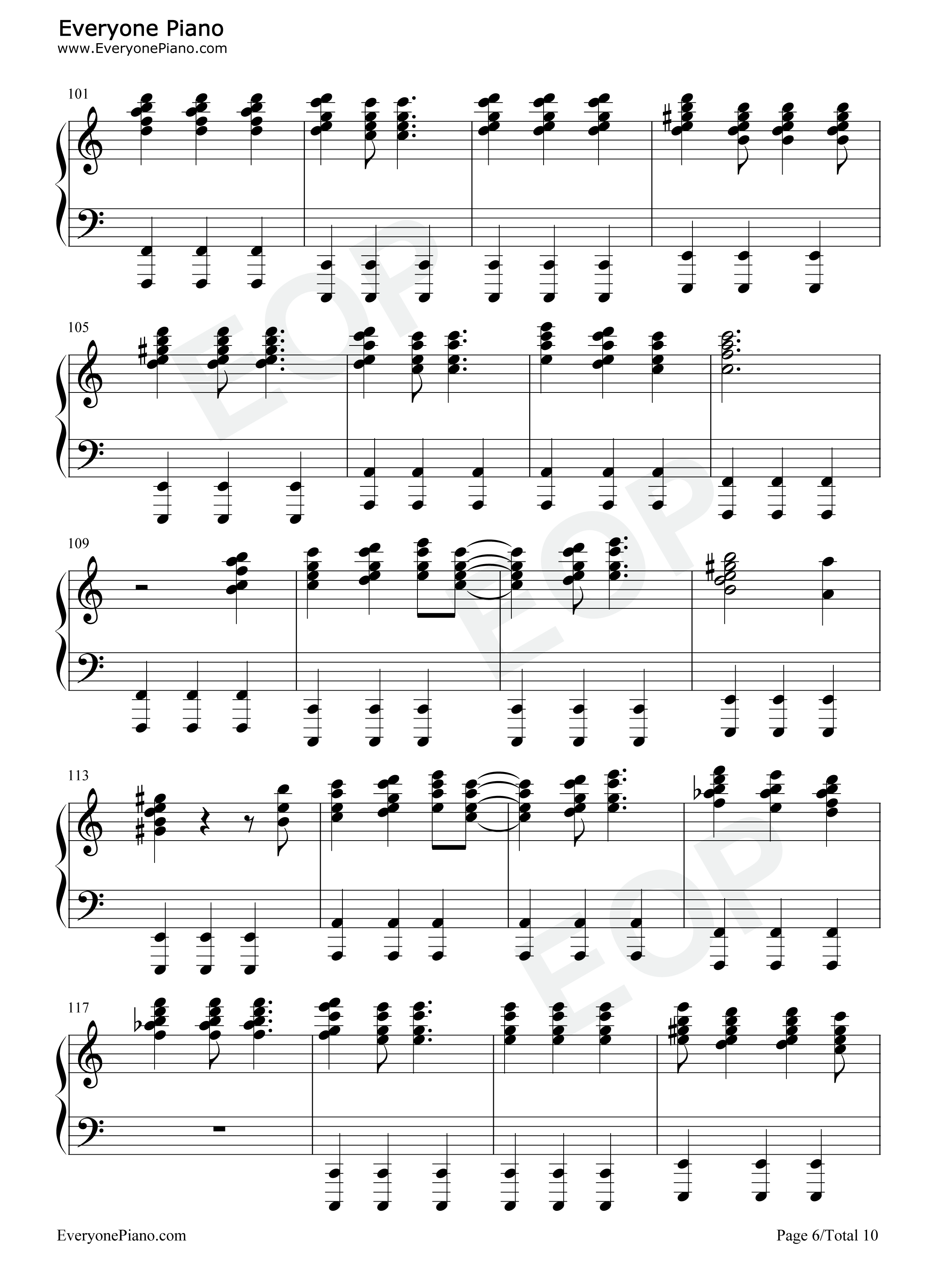 Happier_Than_Ever钢琴谱_Billie_Eilish