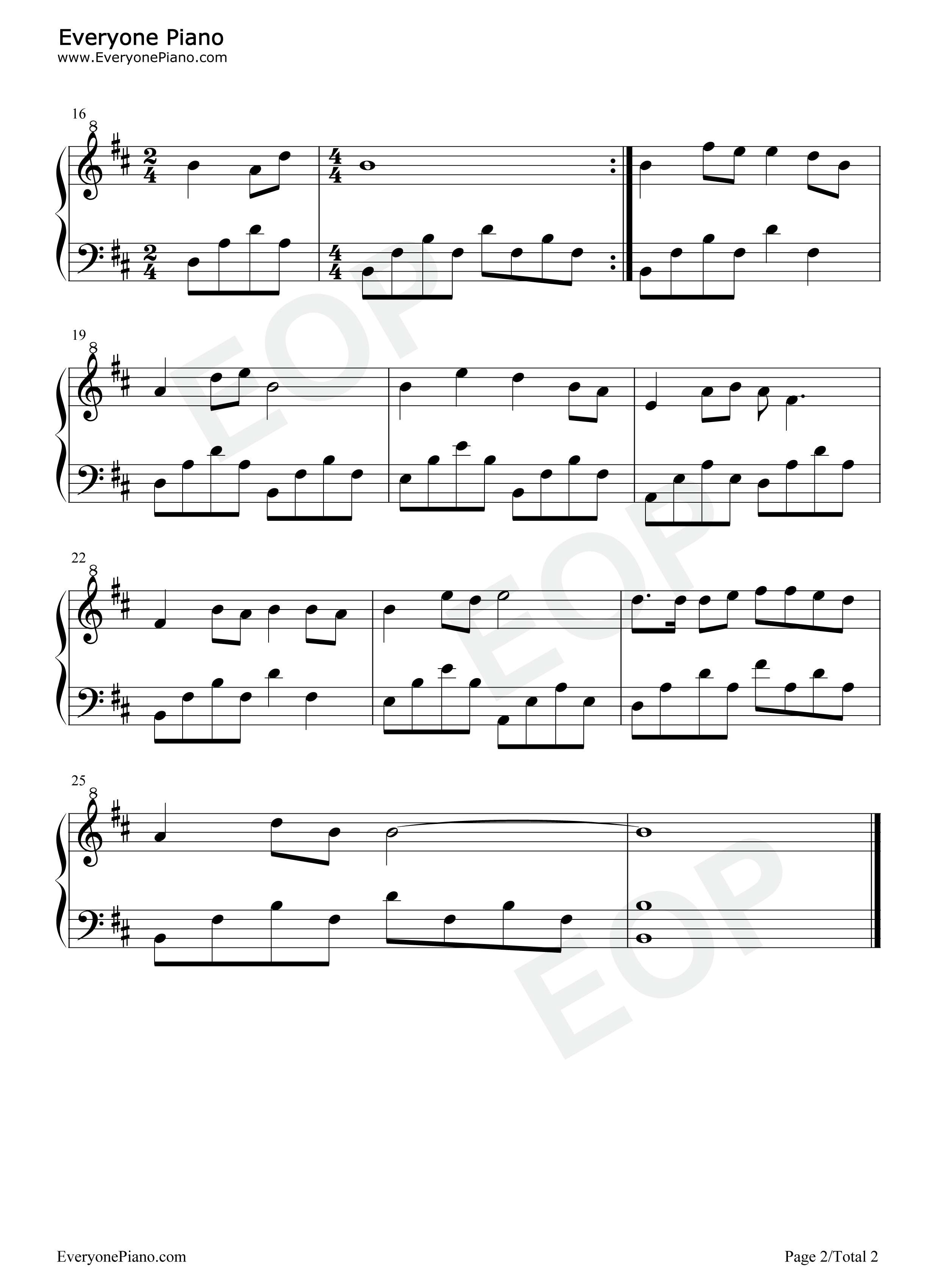 好运来钢琴谱_祖海