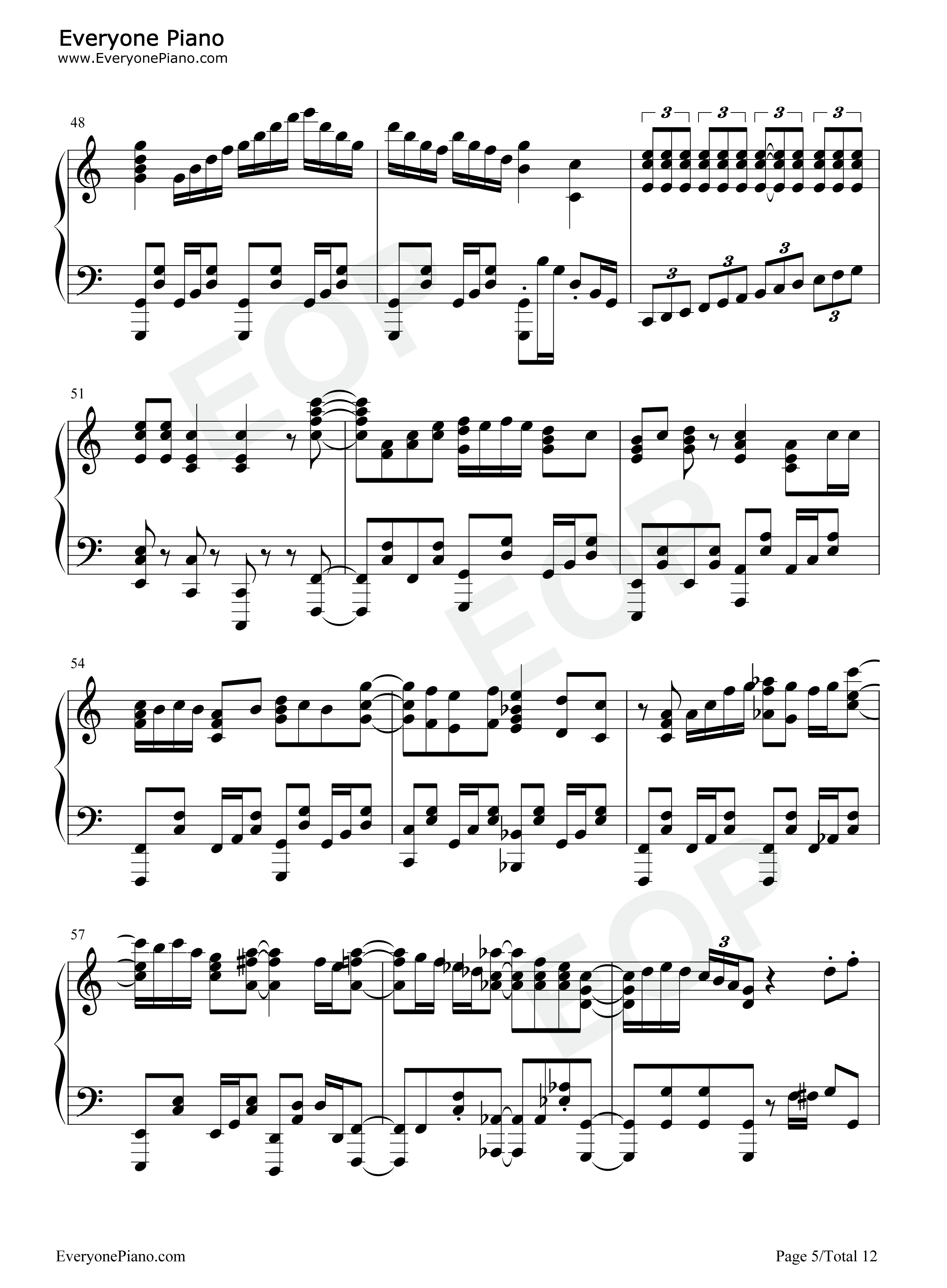 つまりはいつもくじけない钢琴谱_NEGI☆U