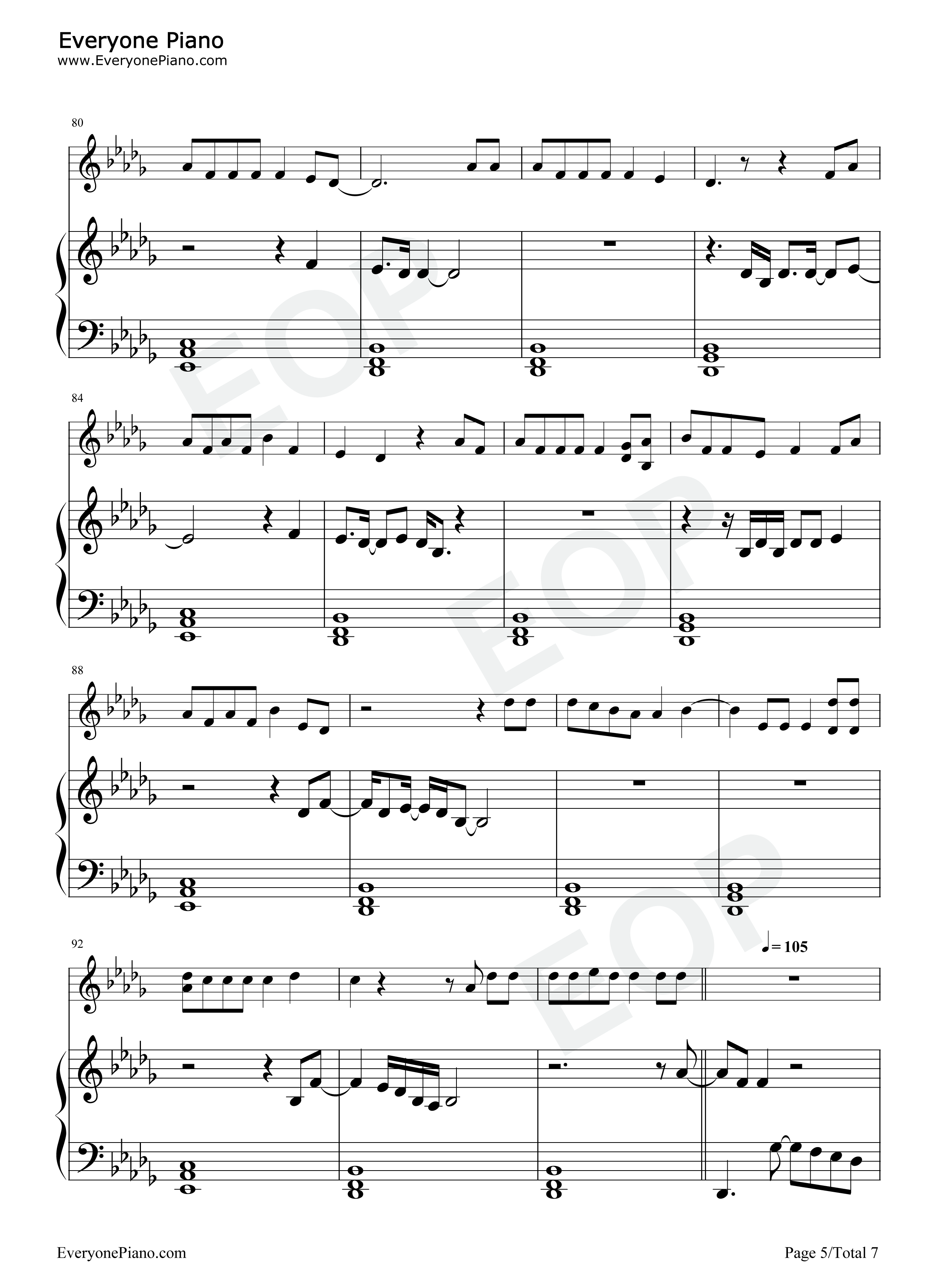 Evermore钢琴谱_Taylor_Swift_Bon_Iver