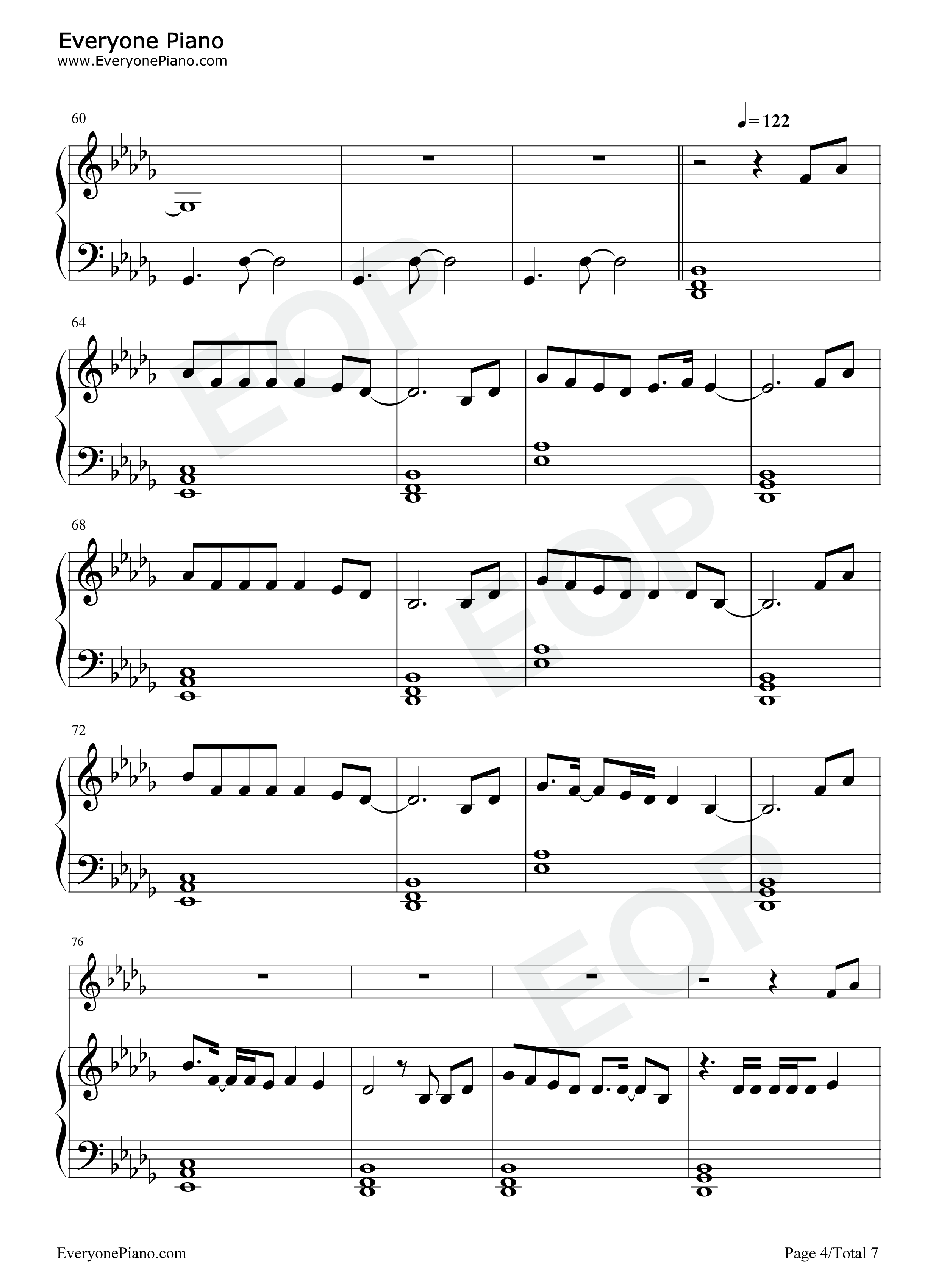 Evermore钢琴谱_Taylor_Swift_Bon_Iver