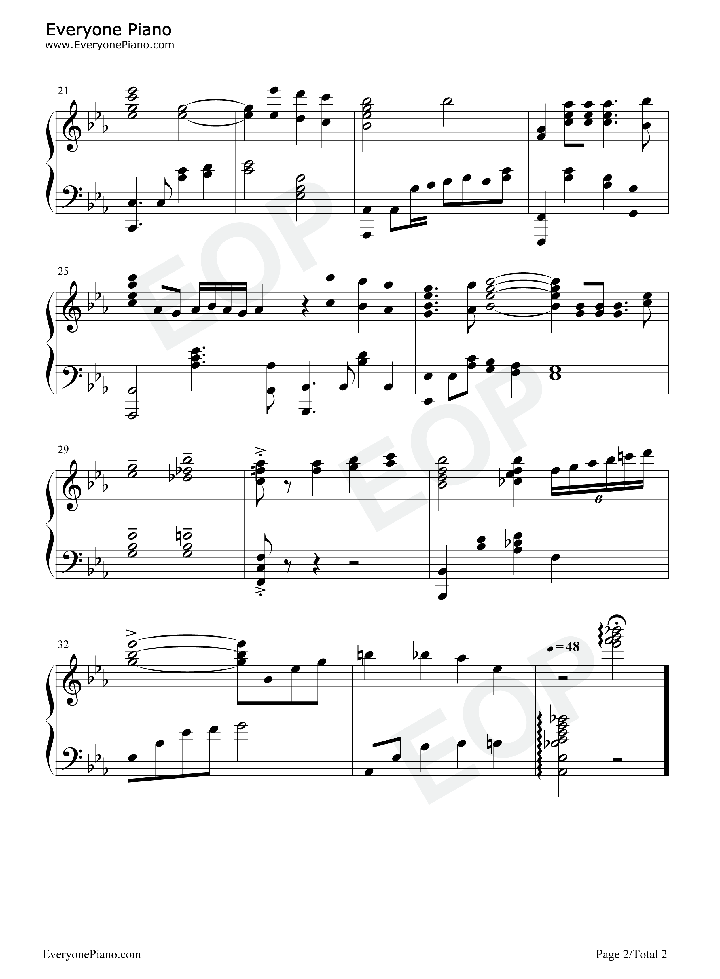 巣立ちの歌钢琴谱_相川奏多_楠木灯_齐藤朱夏_矢野妃菜喜