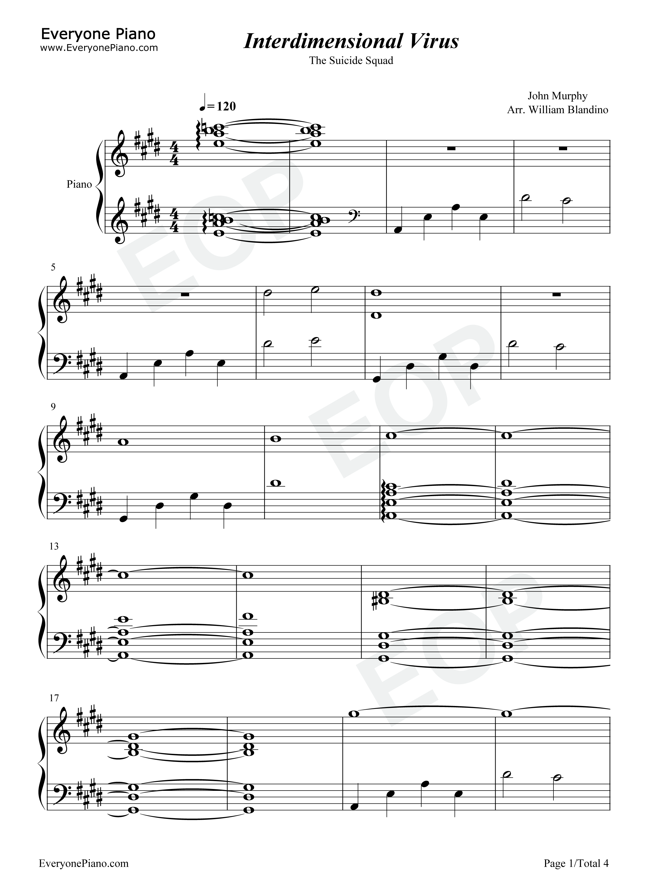 Interdimensional_Virus钢琴谱_John_Murphy