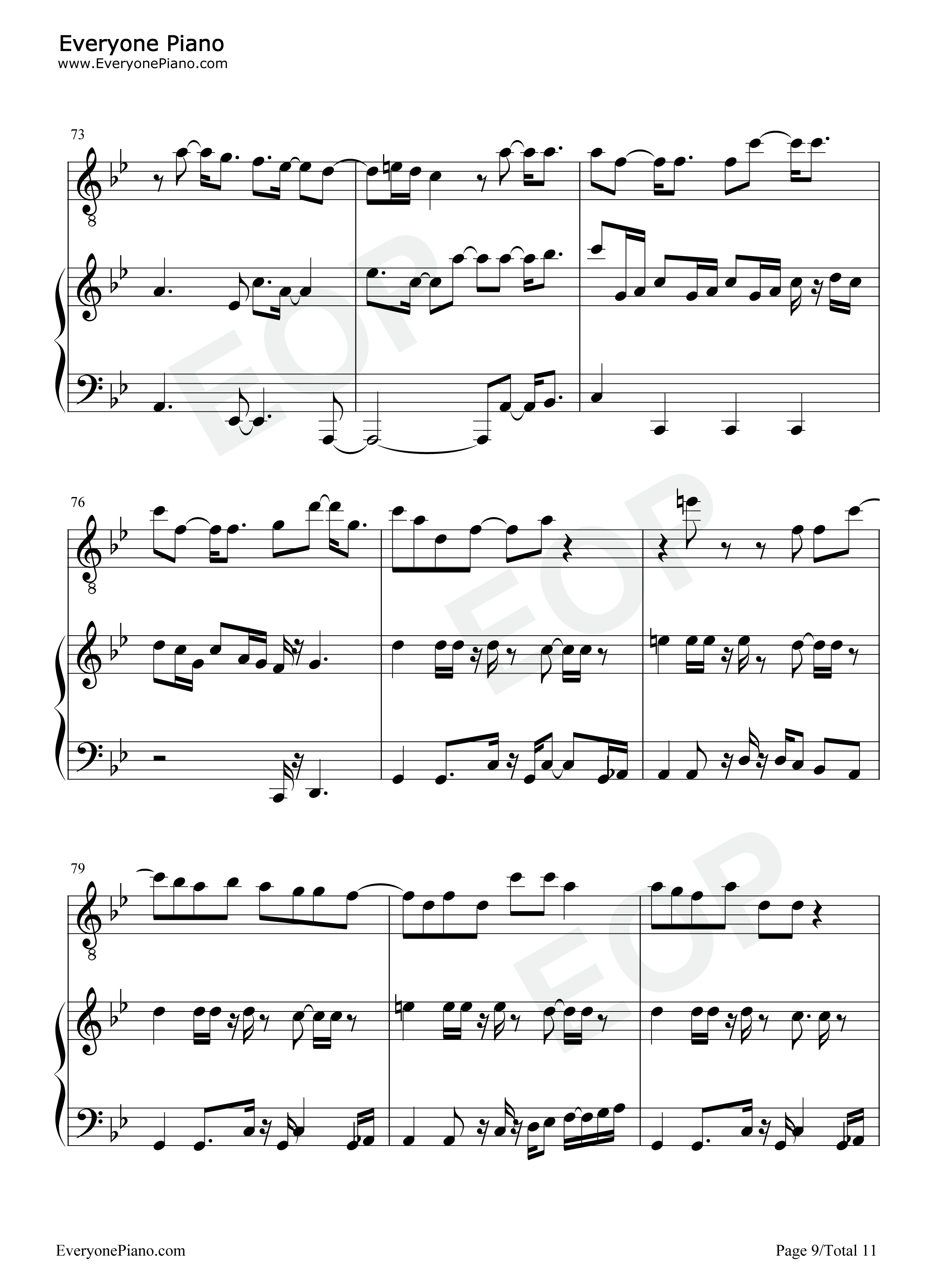 Skate钢琴谱_Bruno_Mars_Anderson_Paak_Silk_Sonic