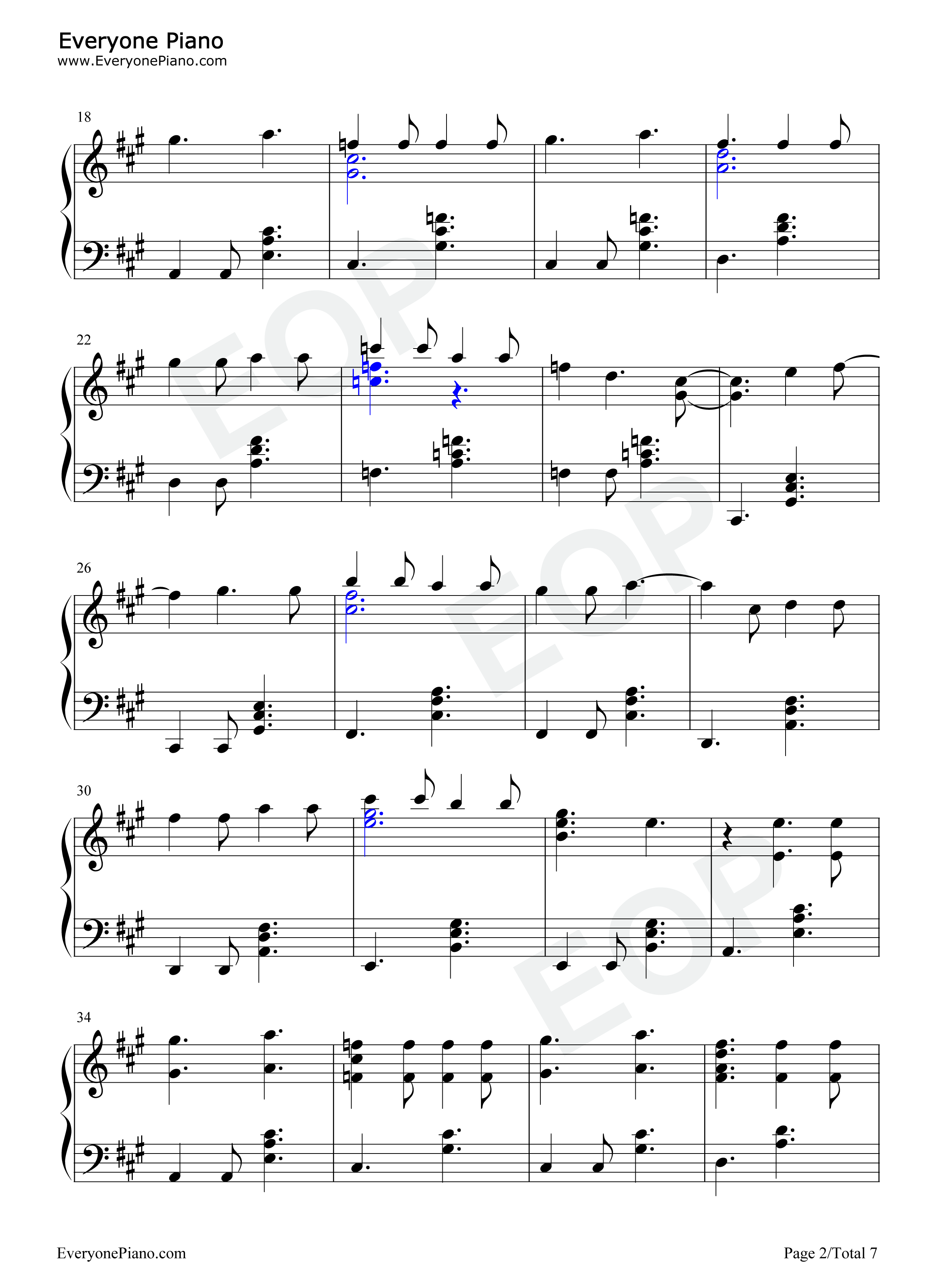 そばかす钢琴谱_JUDY_AND_MARY