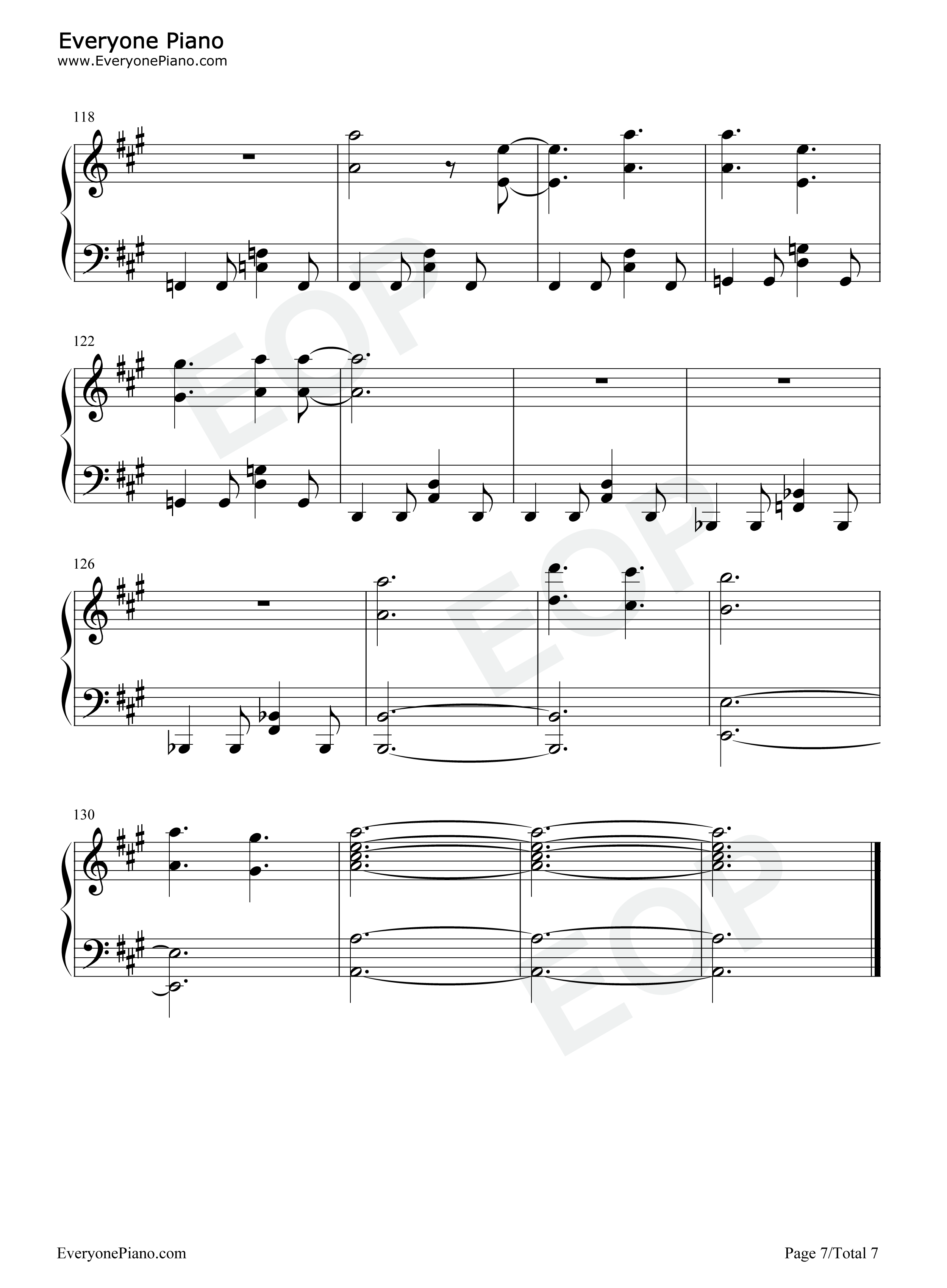 そばかす钢琴谱_JUDY_AND_MARY