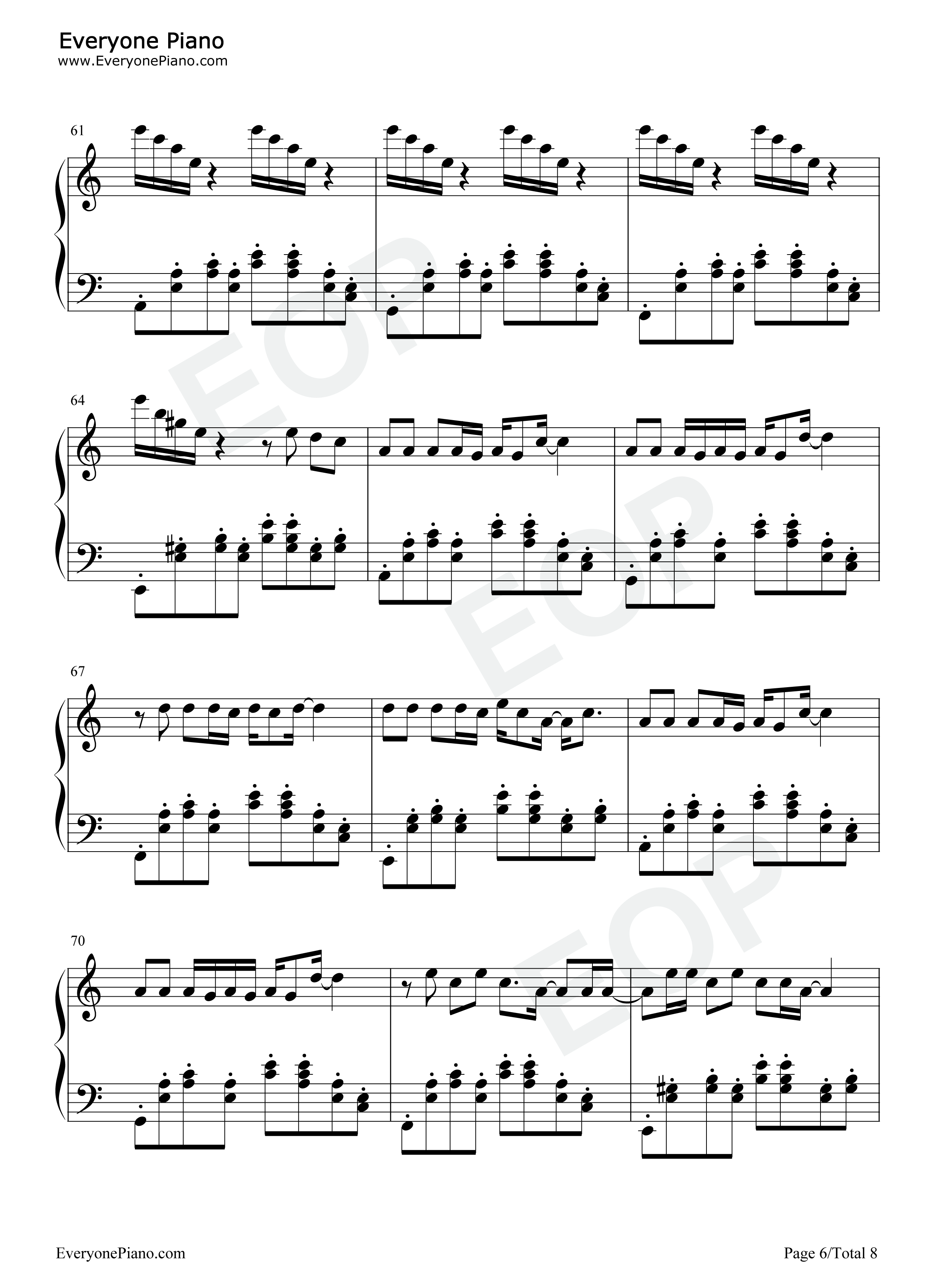 床边故事钢琴谱_周杰伦