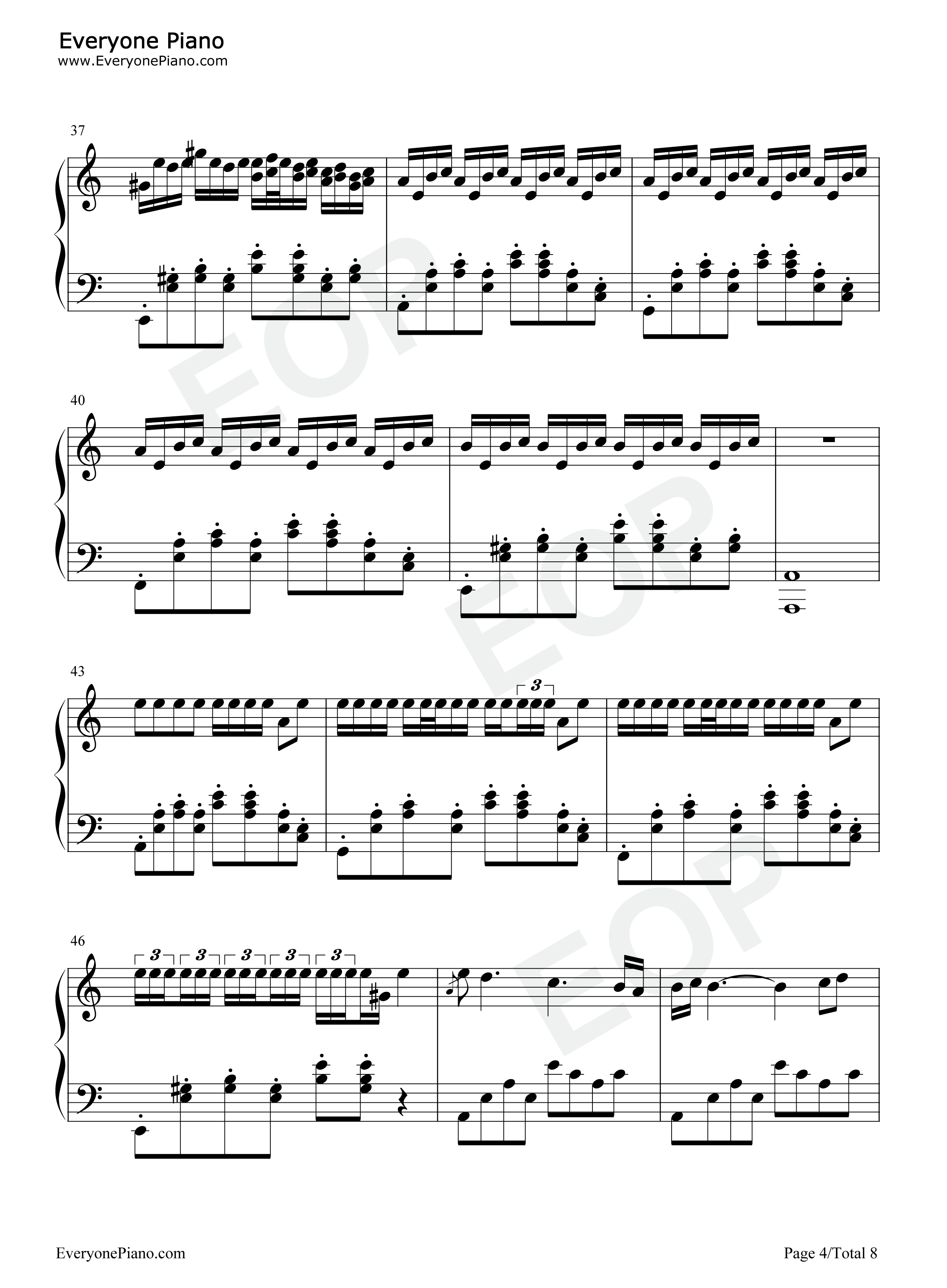 床边故事钢琴谱_周杰伦