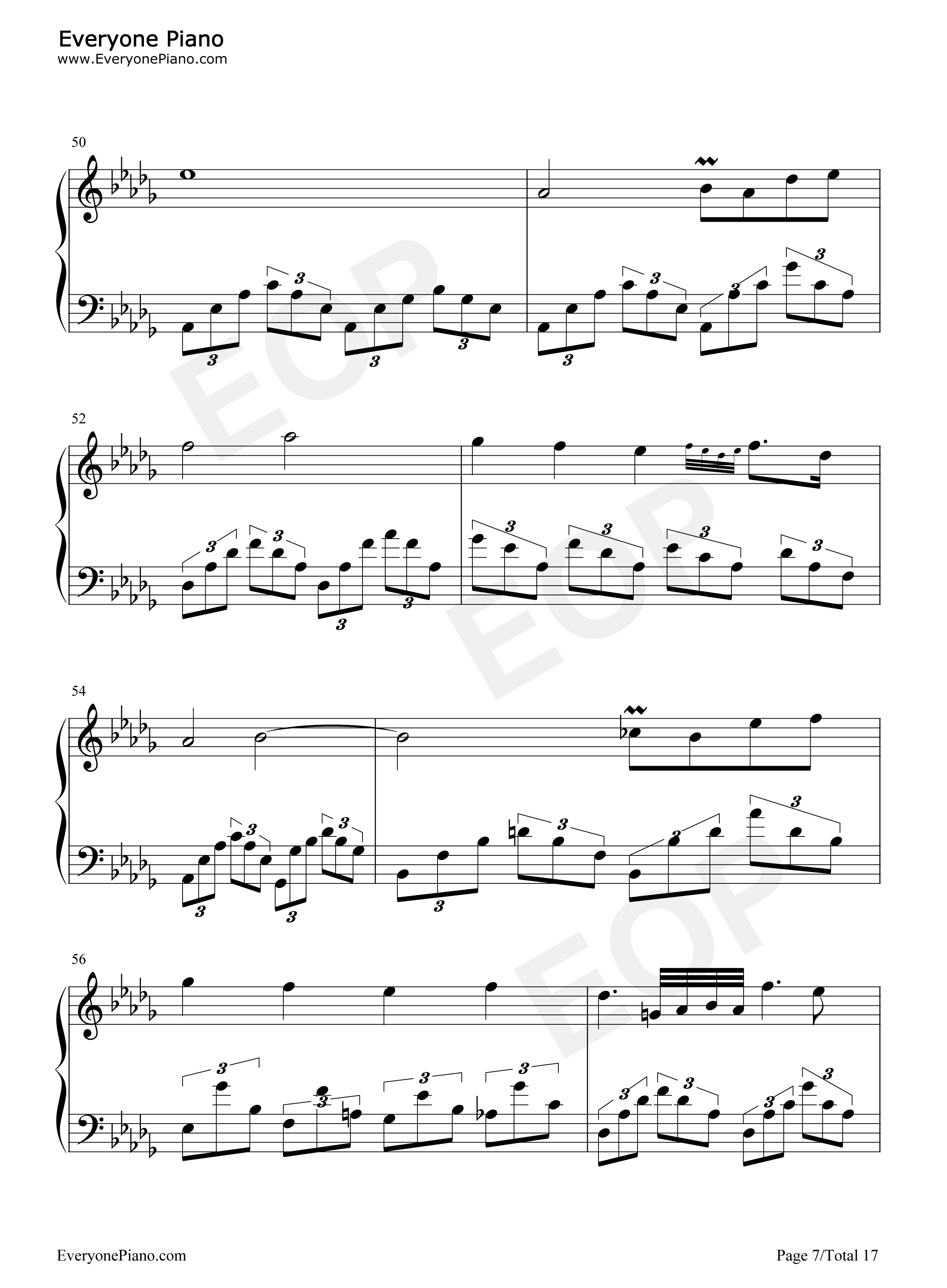 幻想即兴曲钢琴谱_肖邦