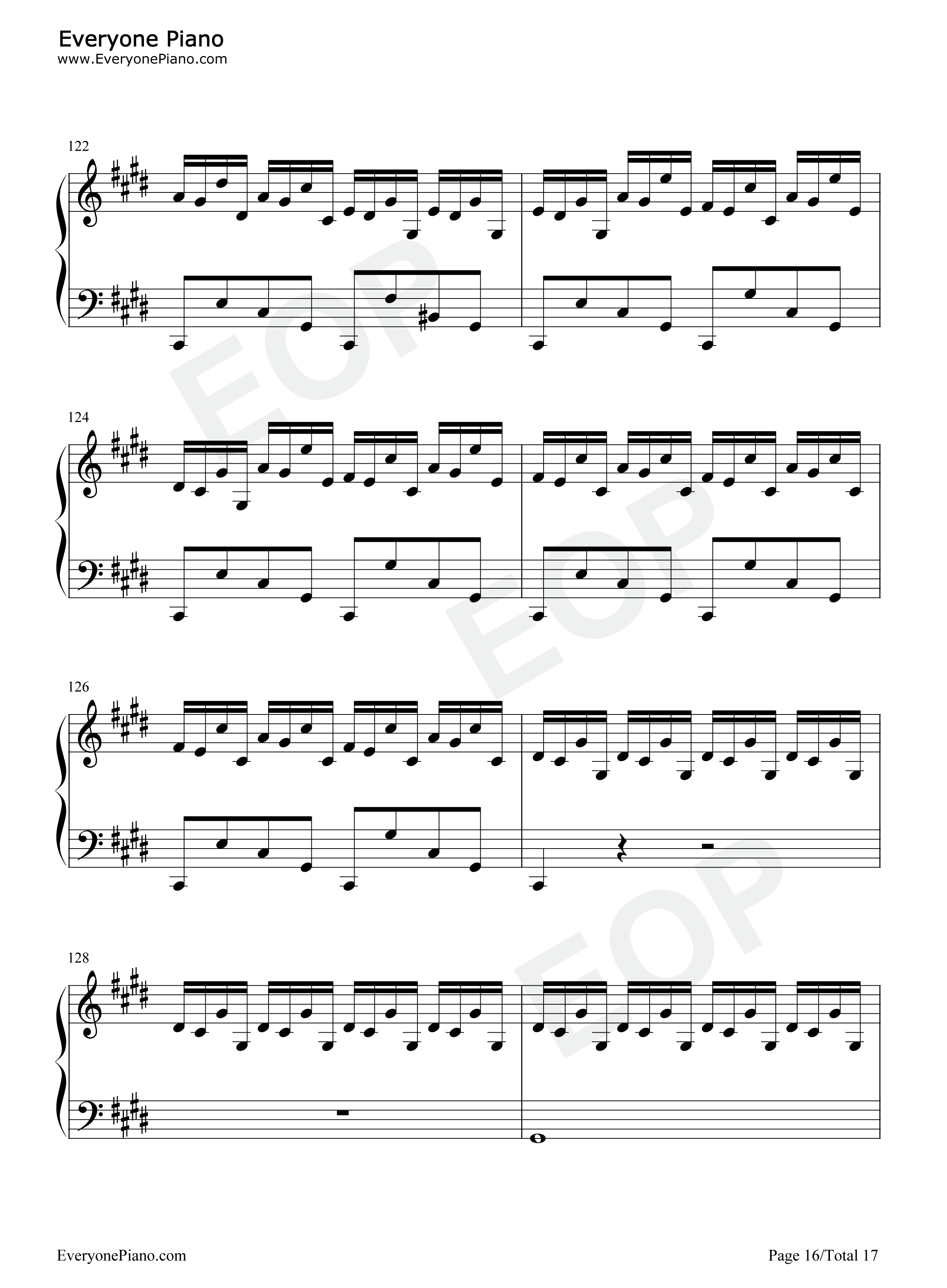 幻想即兴曲钢琴谱_肖邦