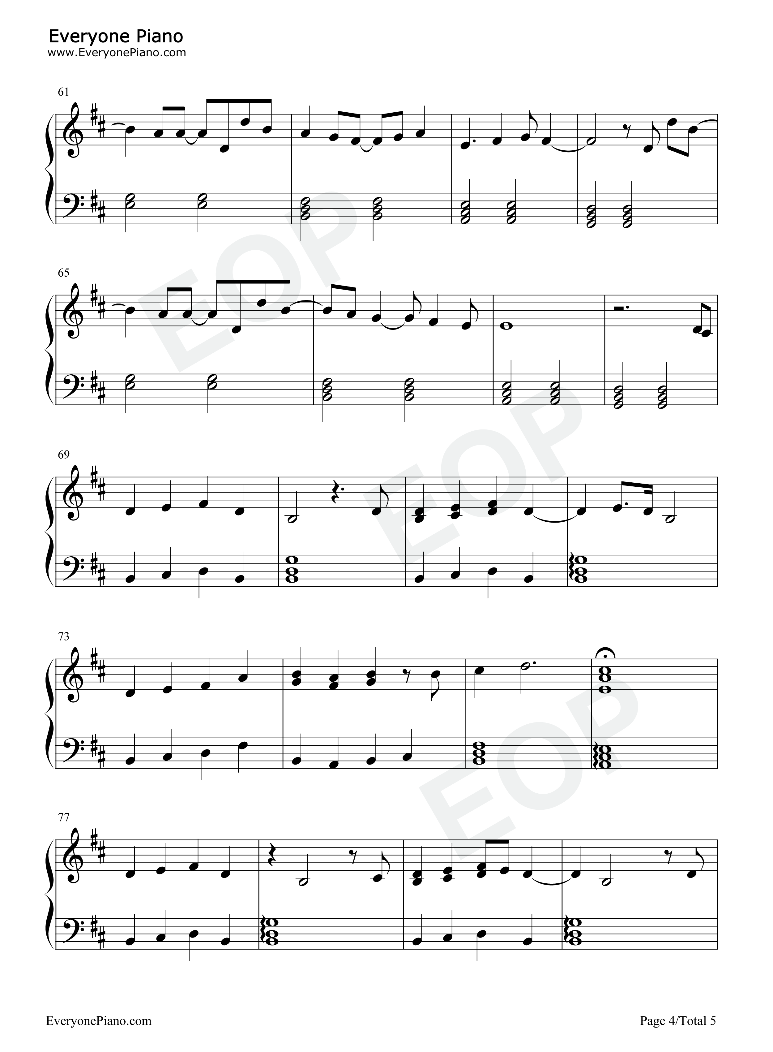 Male_Fantasy钢琴谱_Billie_Eilish