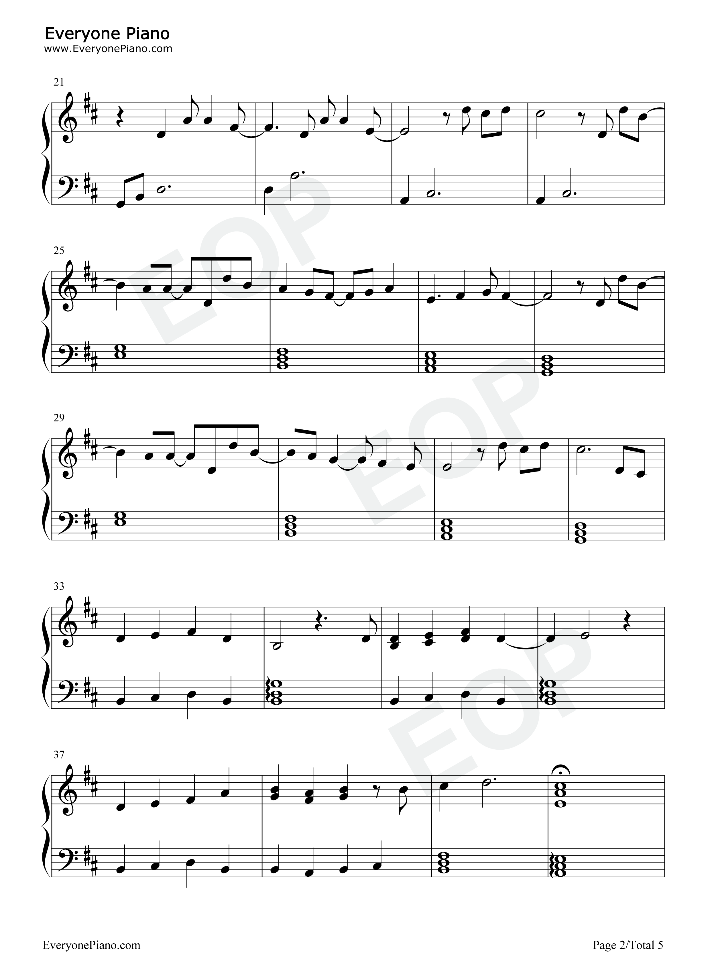 Male_Fantasy钢琴谱_Billie_Eilish