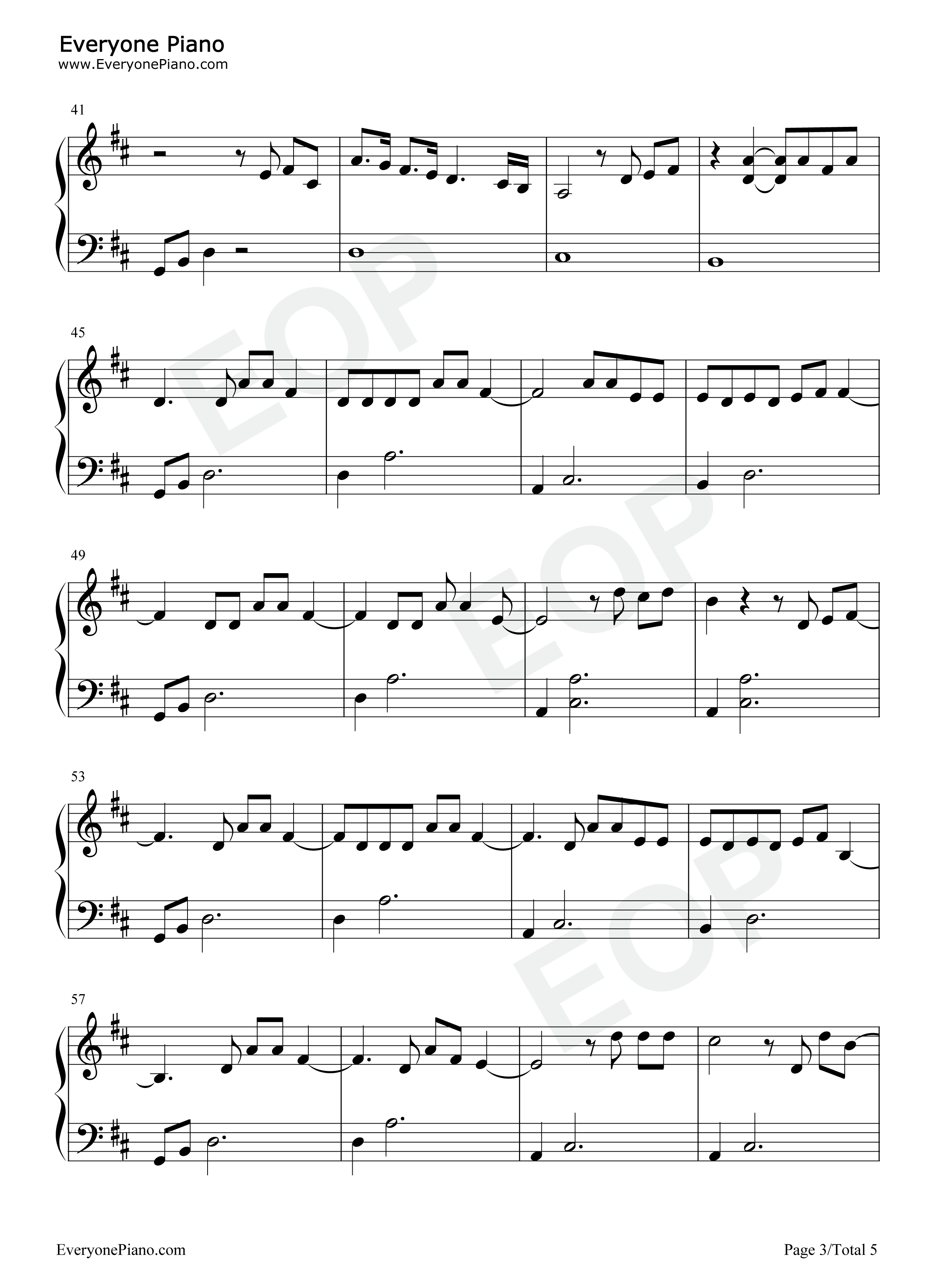 Male_Fantasy钢琴谱_Billie_Eilish