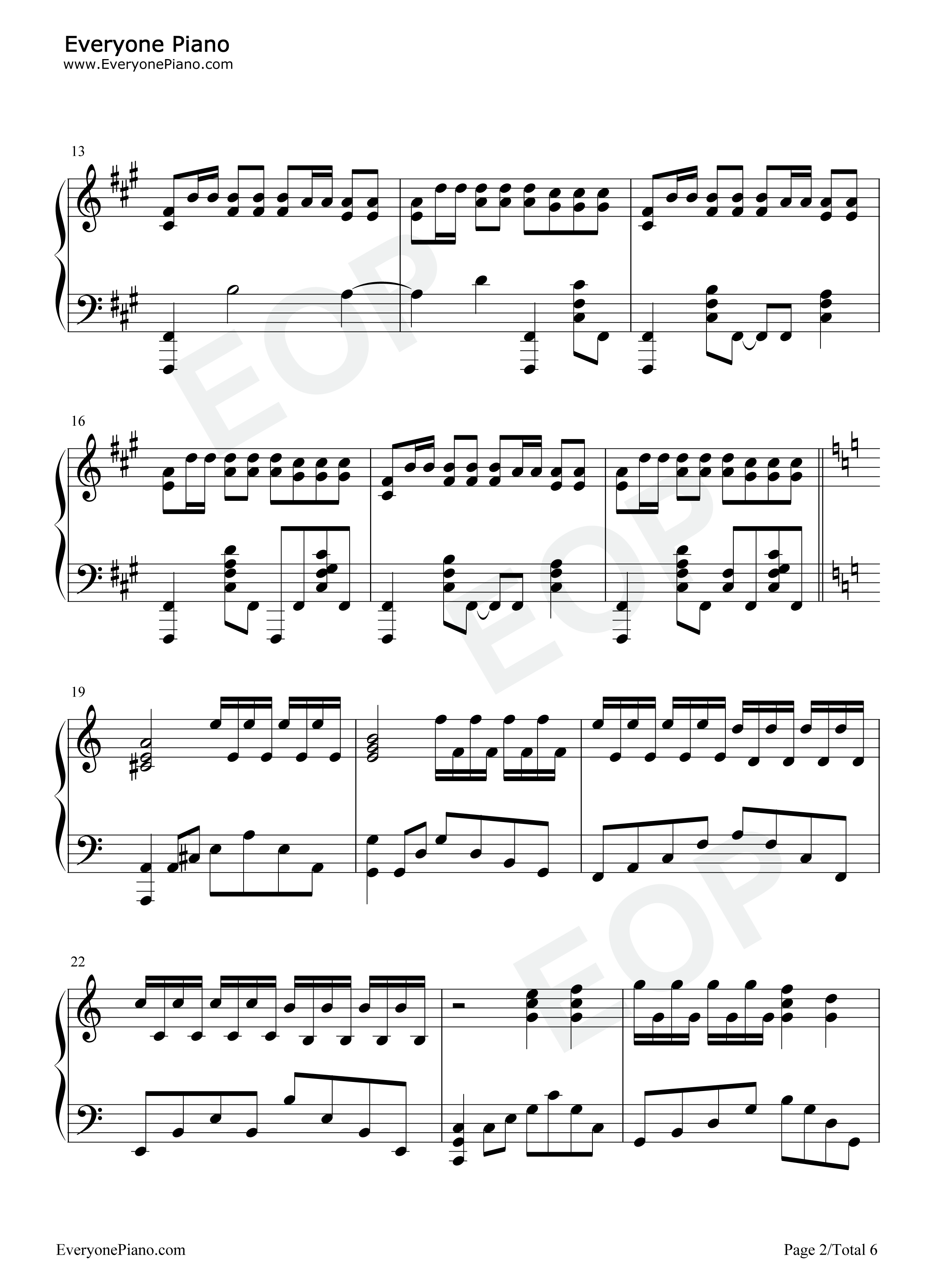 暗影刺客钢琴谱_王舜禾