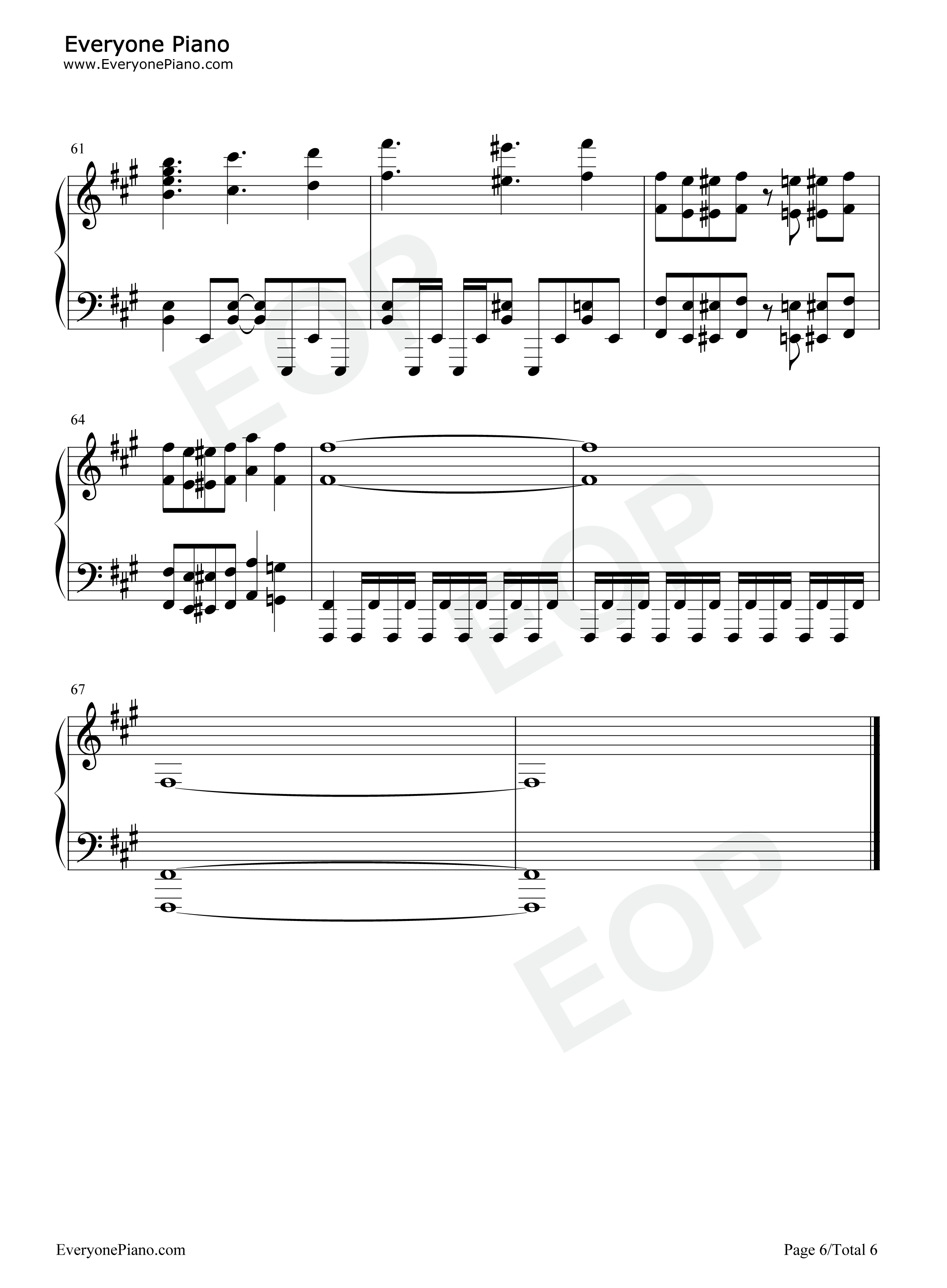 暗影刺客钢琴谱_王舜禾