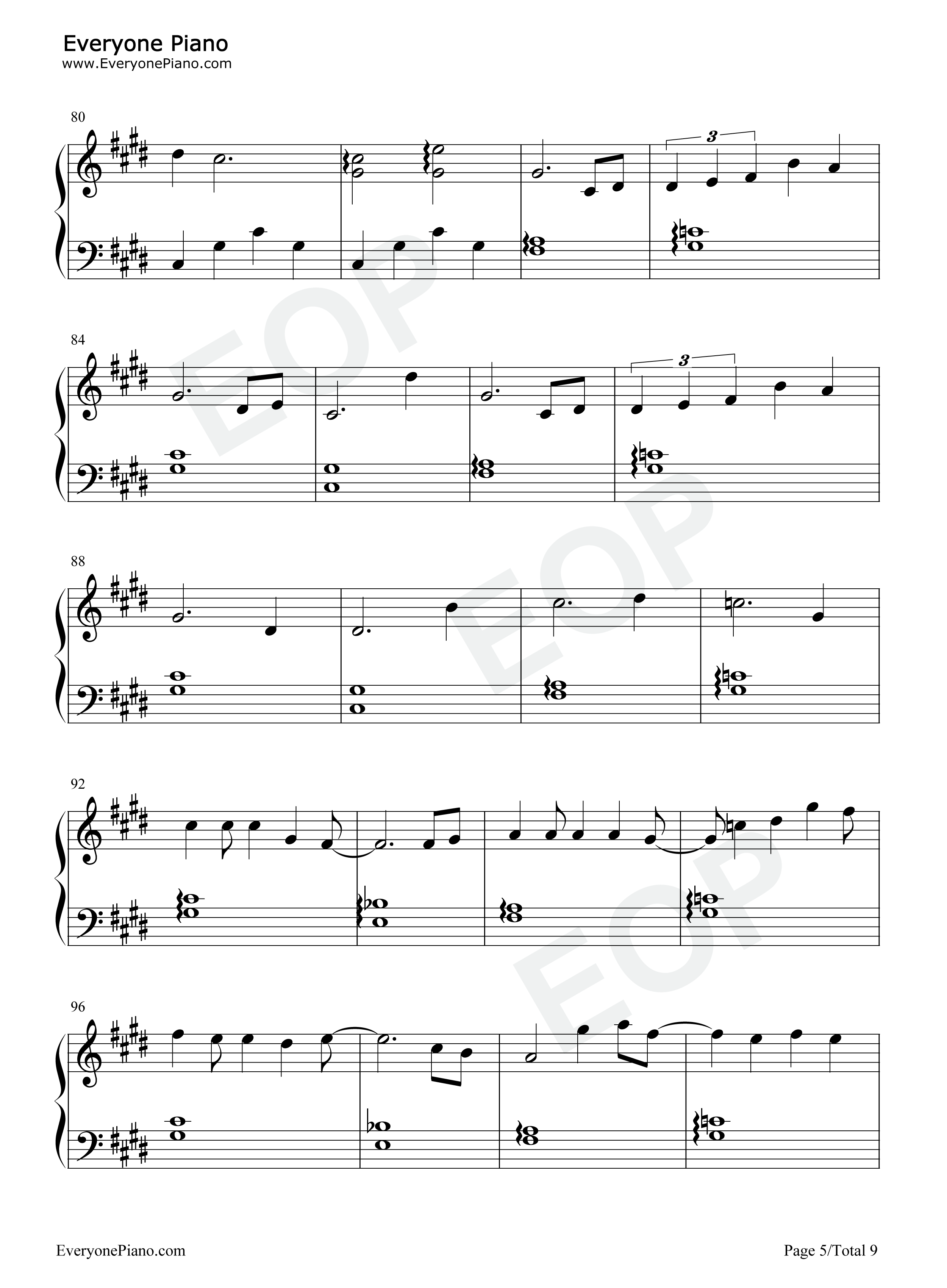 Still_With_You钢琴谱_田柾国_Jungkook